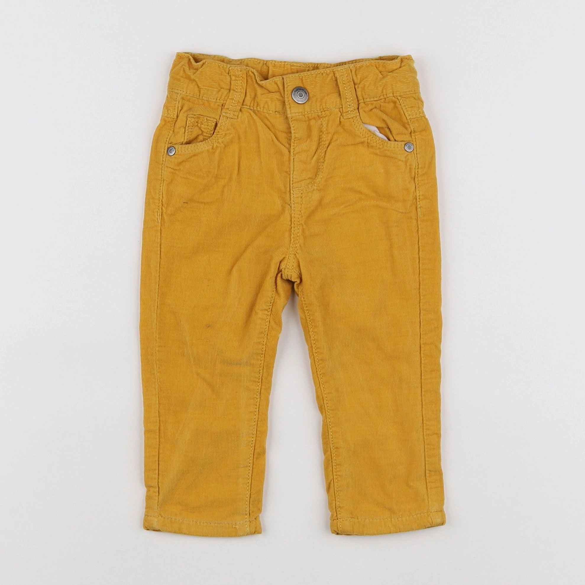 Tape à l'oeil - pantalon jaune - 9 mois
