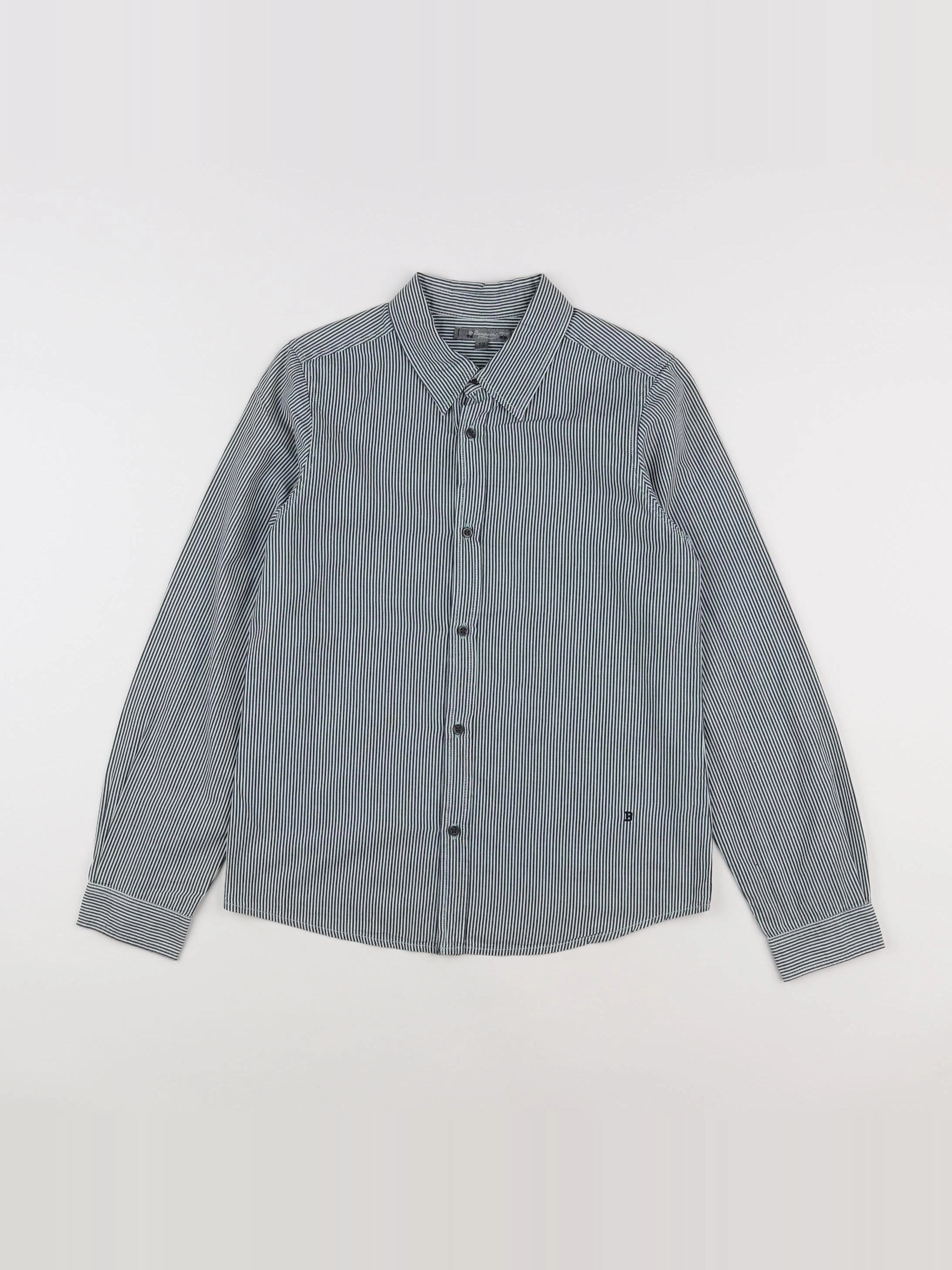 Bonpoint - chemise bleu - 12 ans