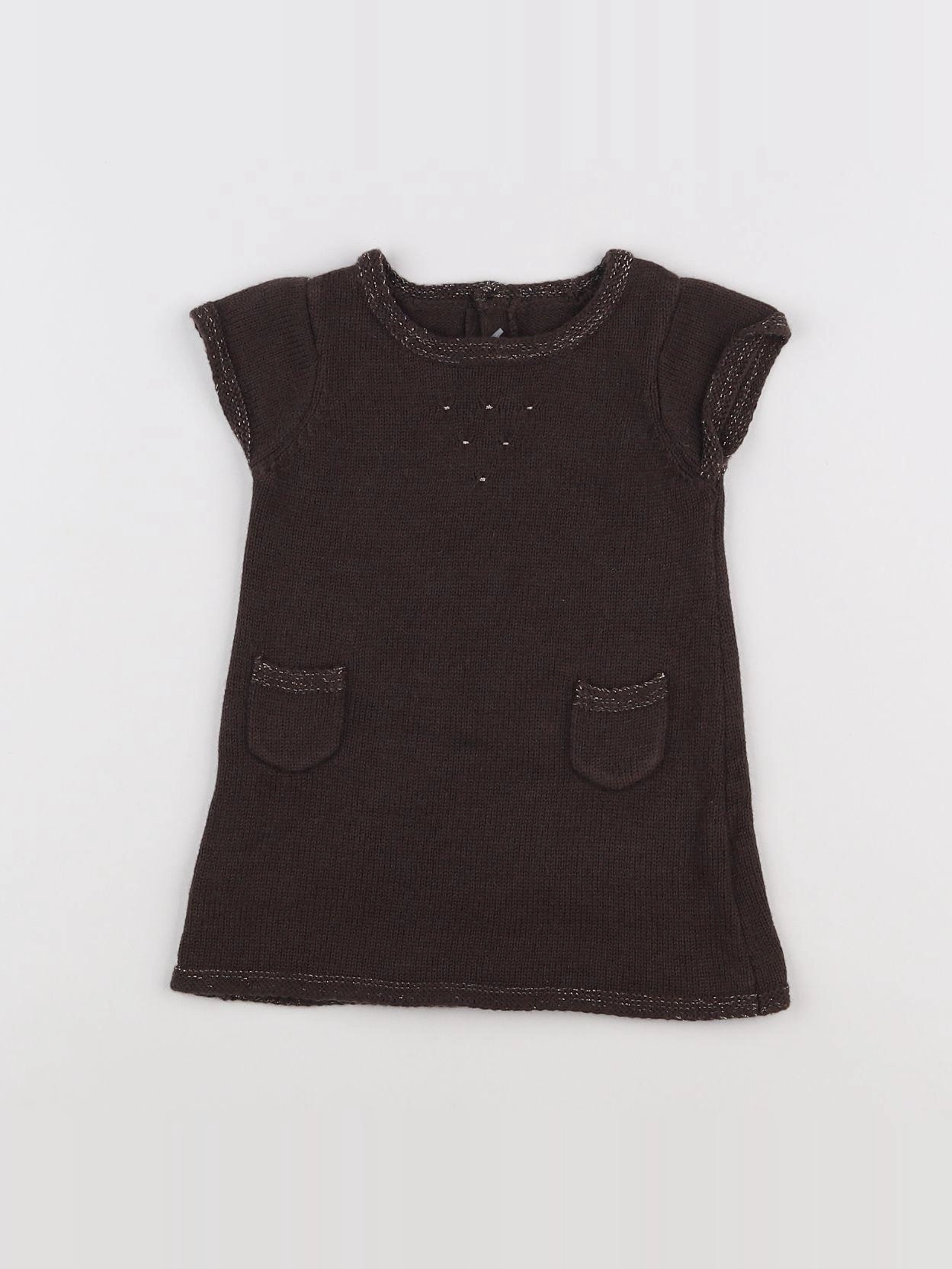 Jacadi - robe marron - 6 mois