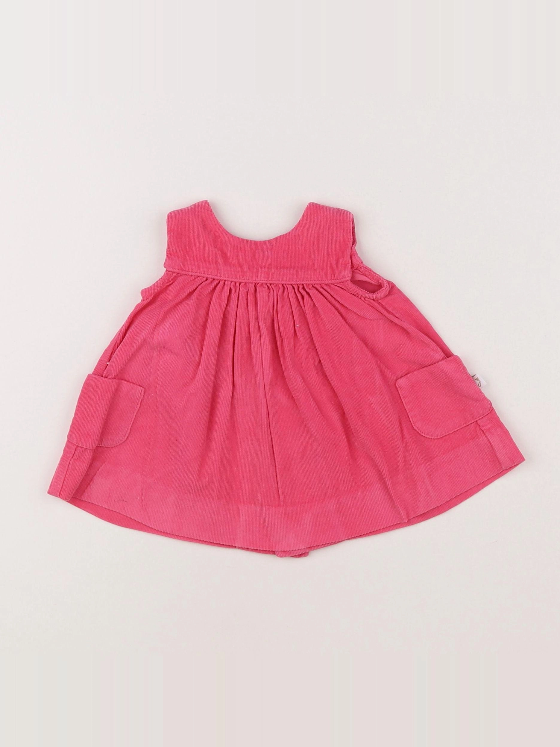 Jacadi - robe rose - 1 mois