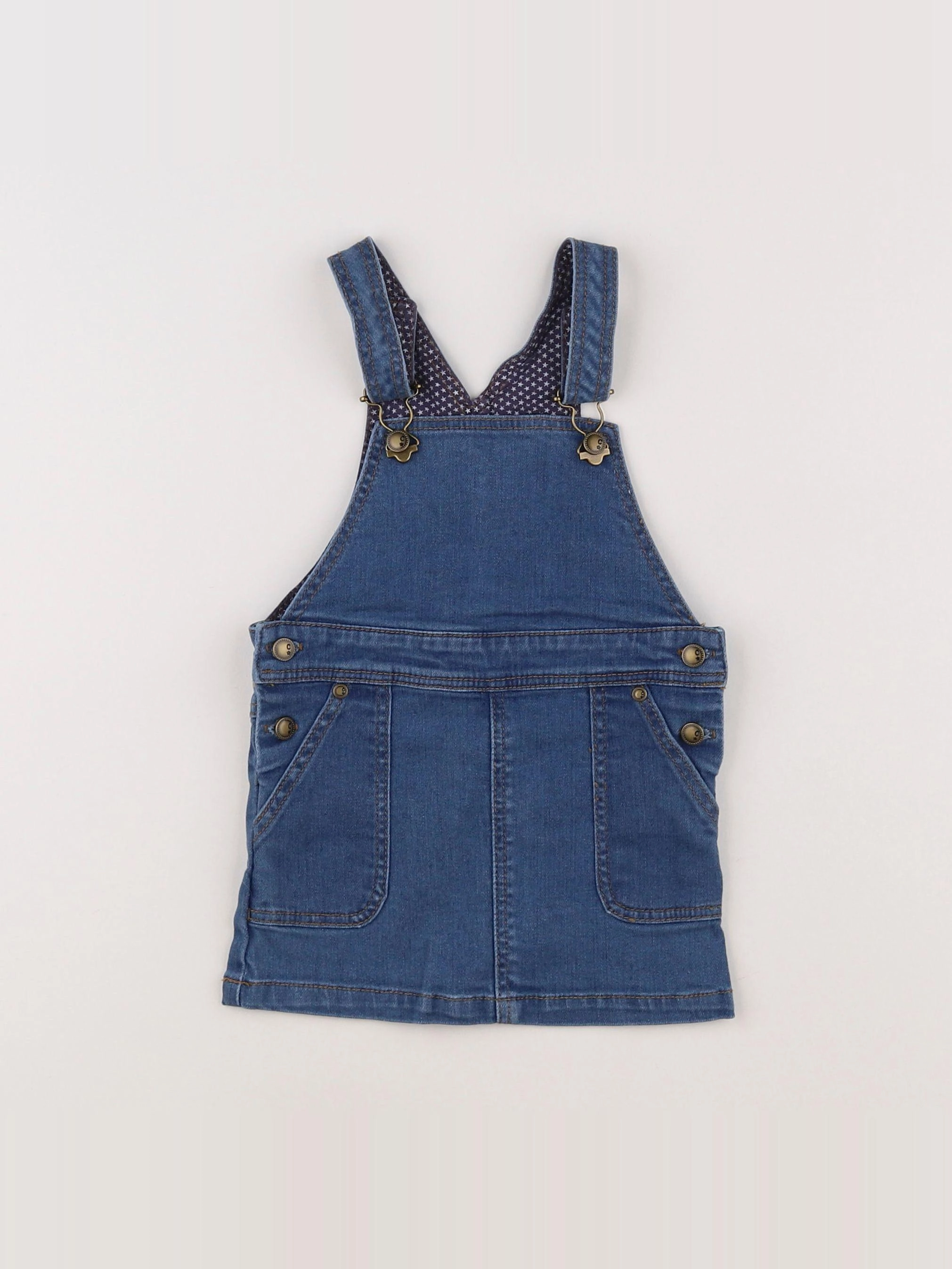 Cyrillus - robe bleu - 12 mois