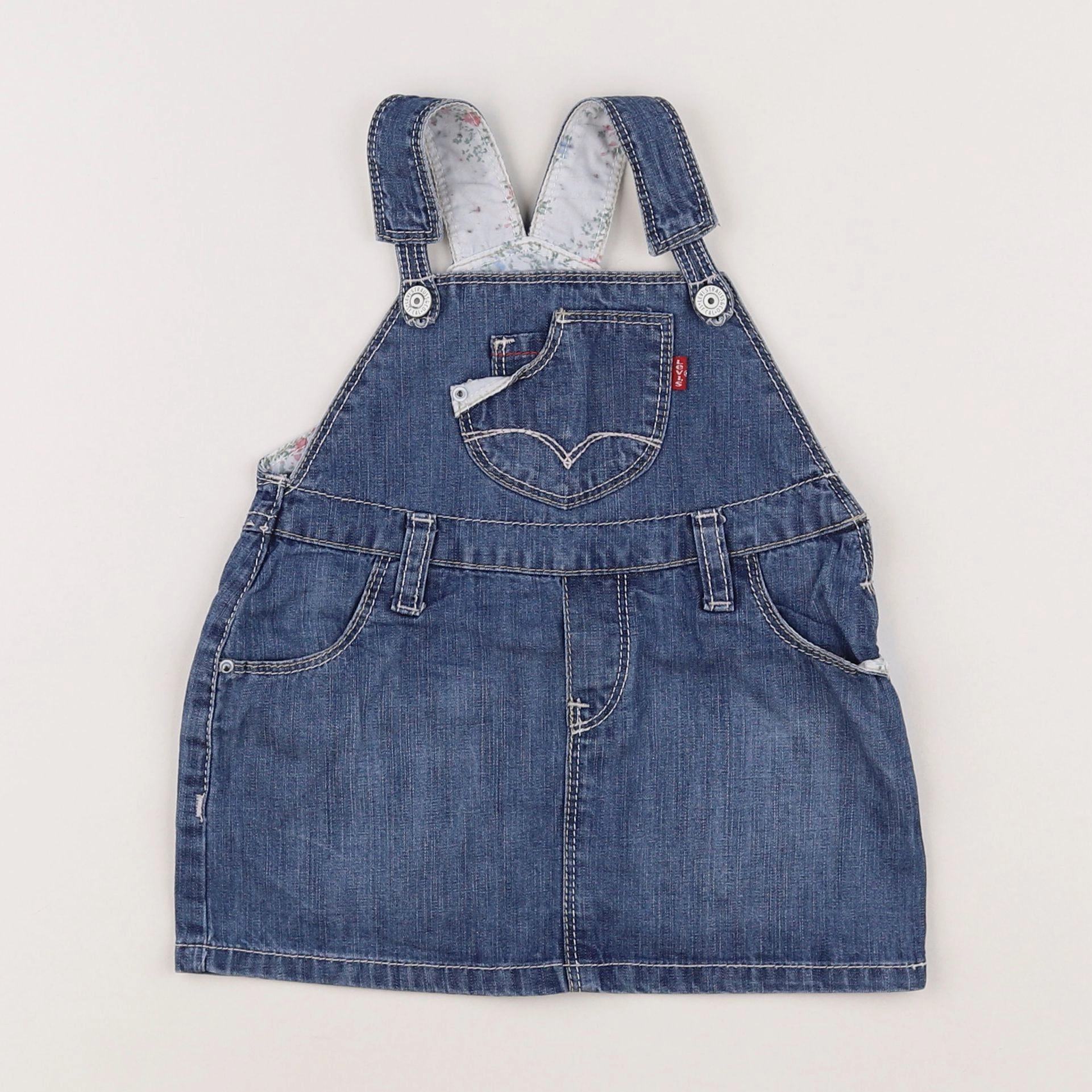 Levi's - robe bleu - 6 mois