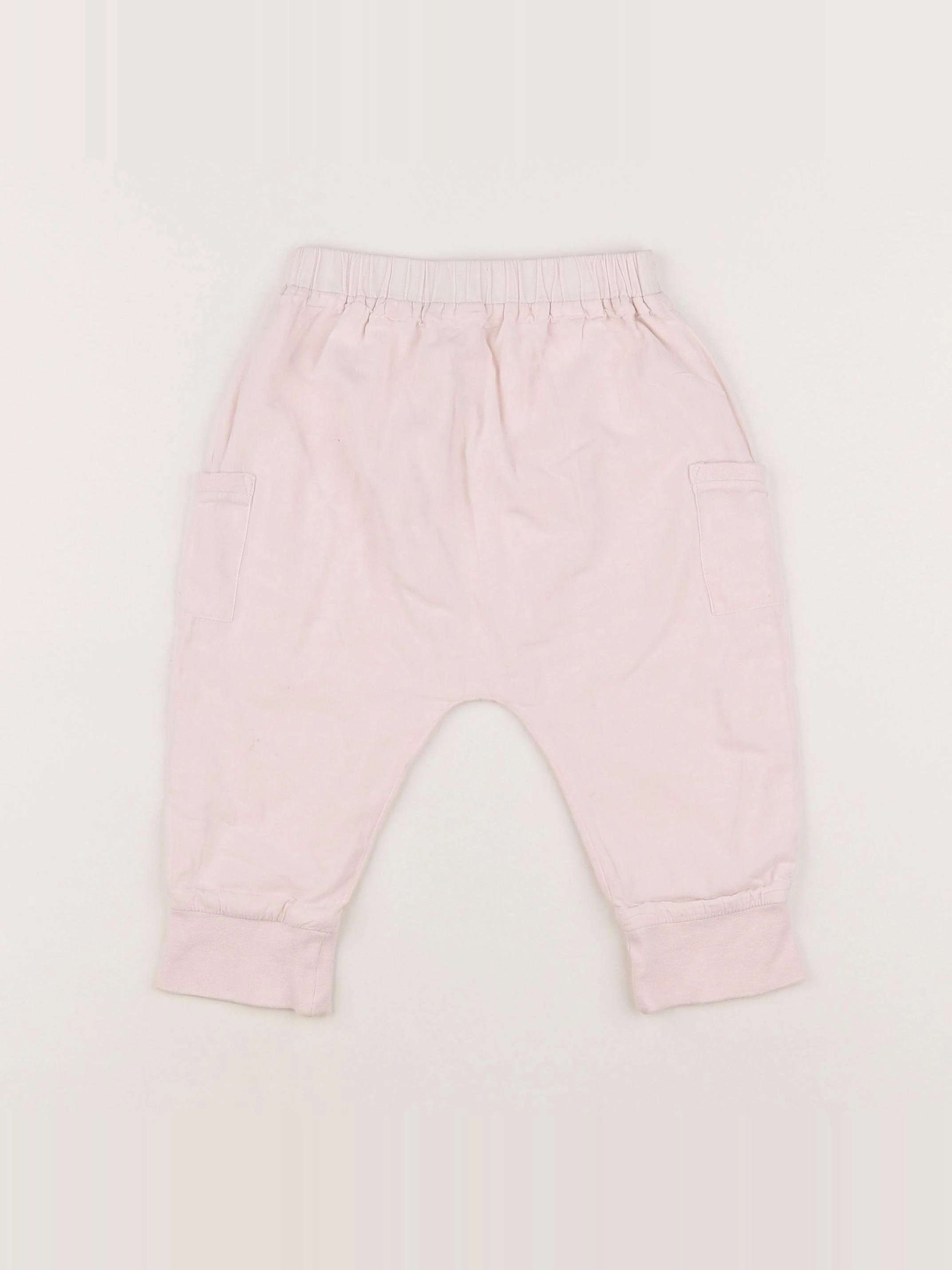 Boutchou - sarouel rose - 12 mois