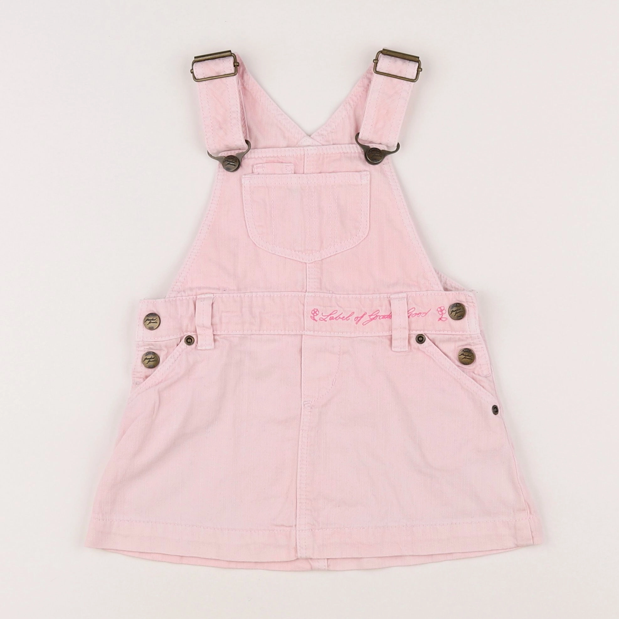 H&M - robe rose - 9 mois