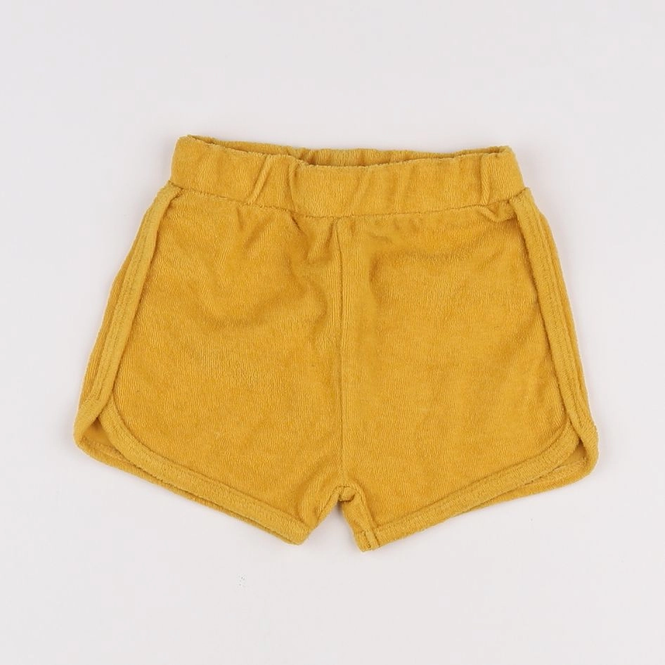 Vertbaudet - short jaune - 9 mois