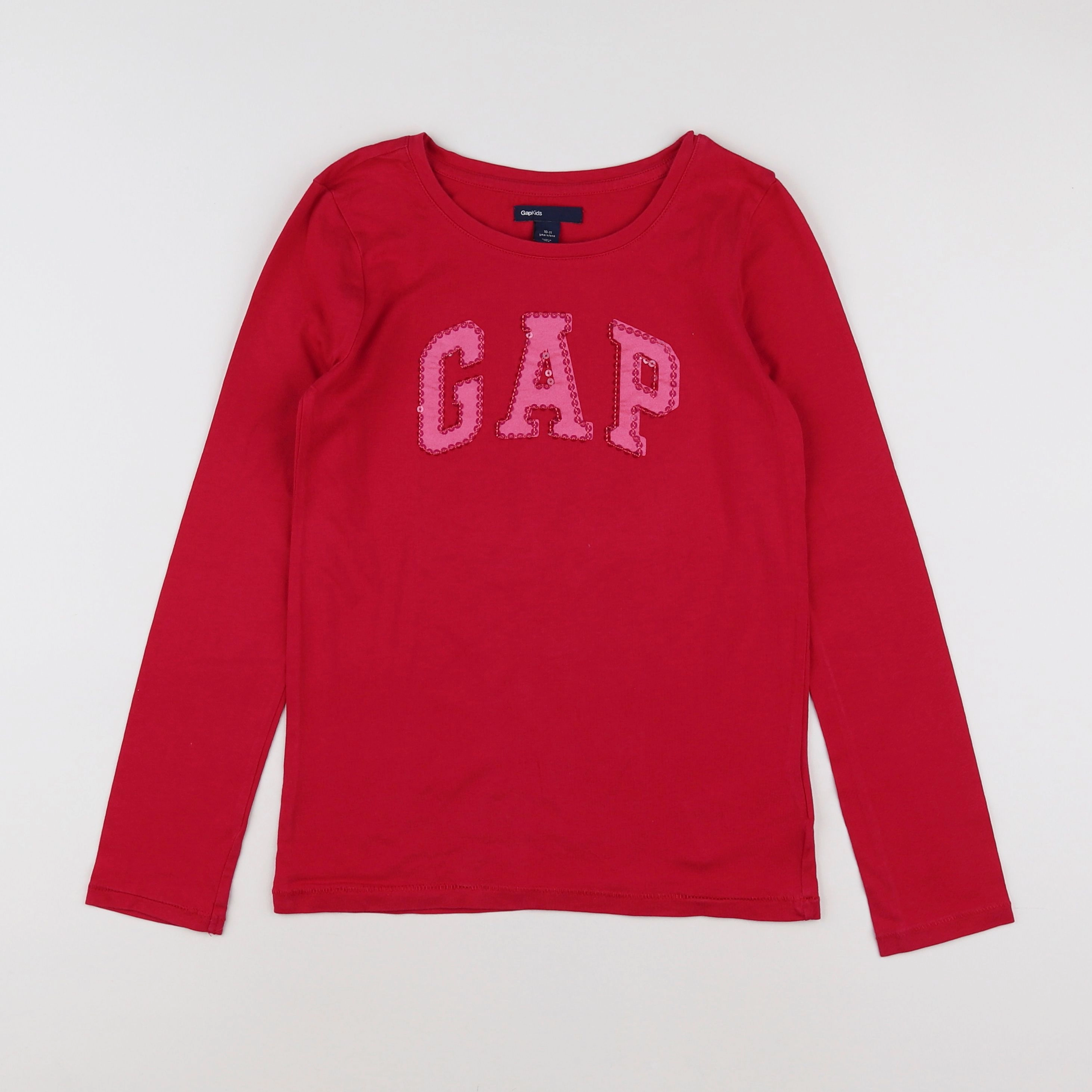 GAP - tee-shirt rose - 10/11 ans