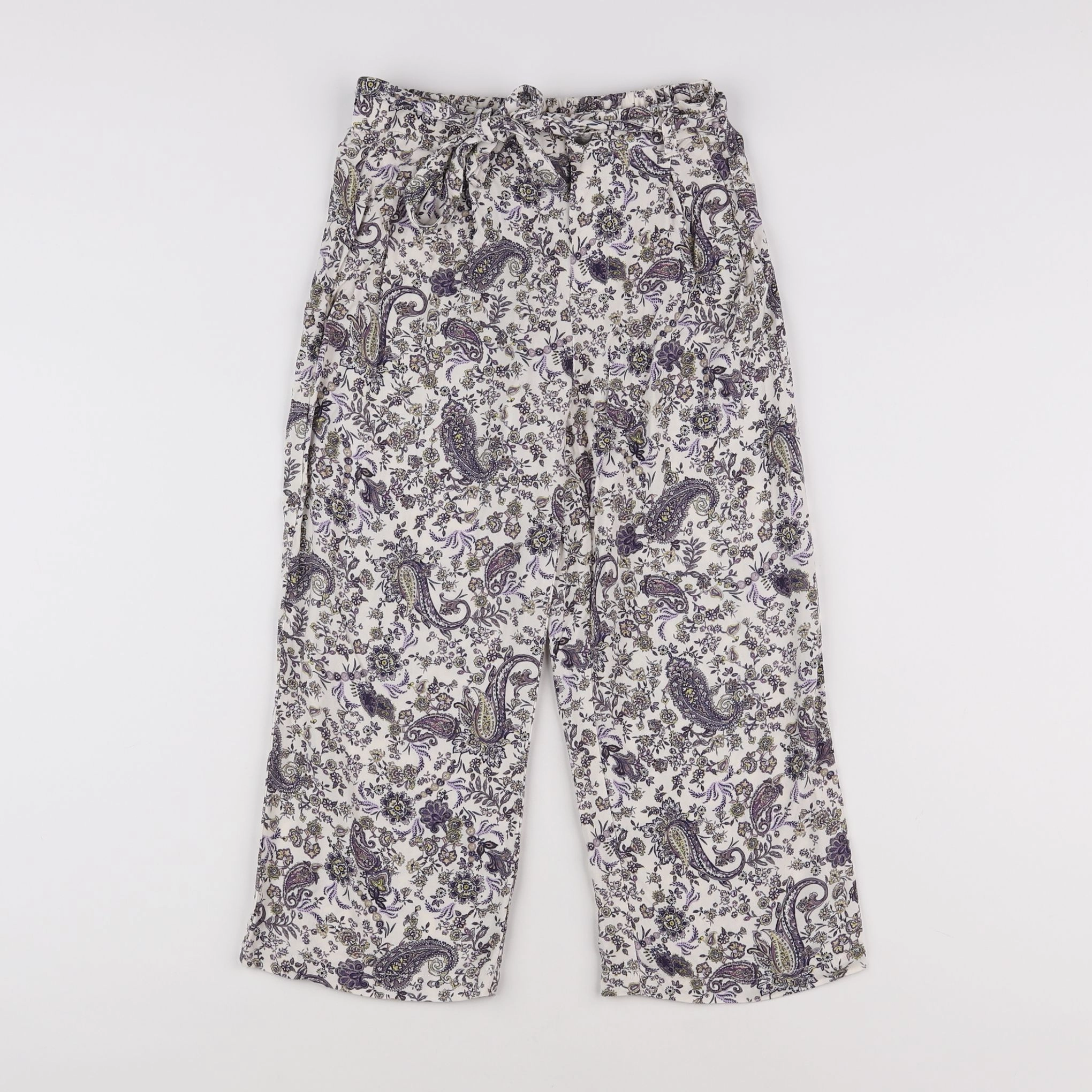 IKKS - pantalon beige - 8 ans