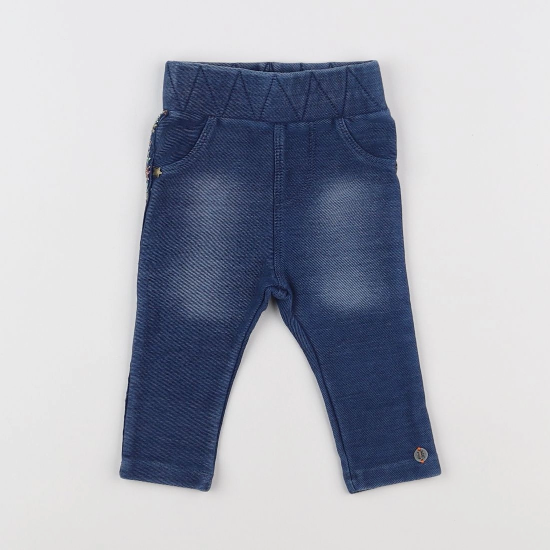 IKKS - jegging bleu - 3 mois