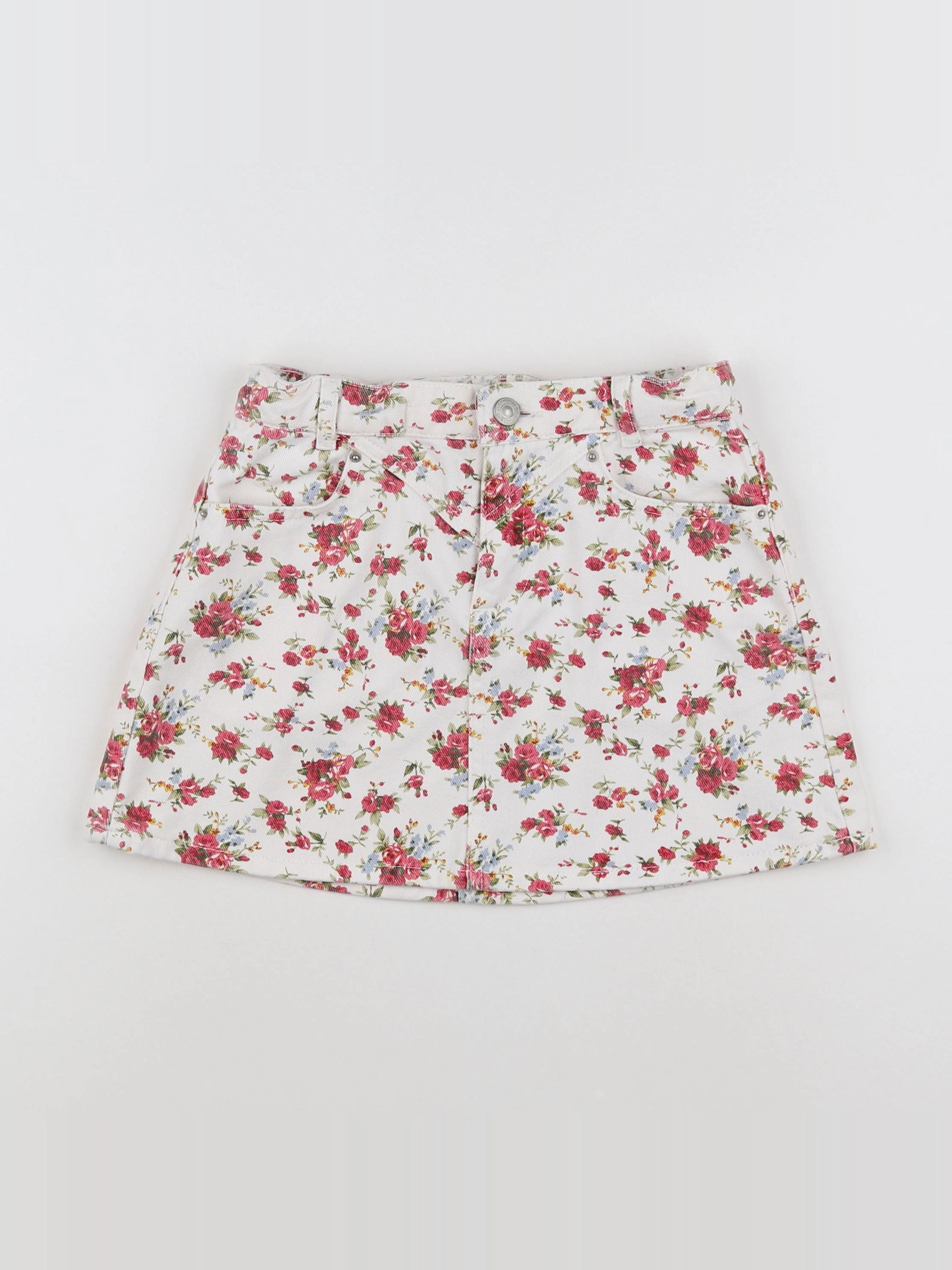 Zara - jupe blanc - 9 ans