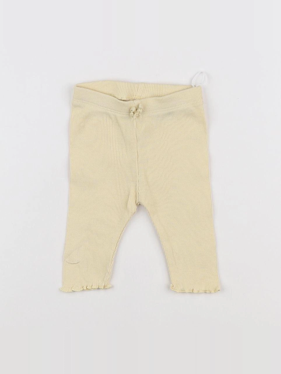 H&M - legging jaune - 1 mois