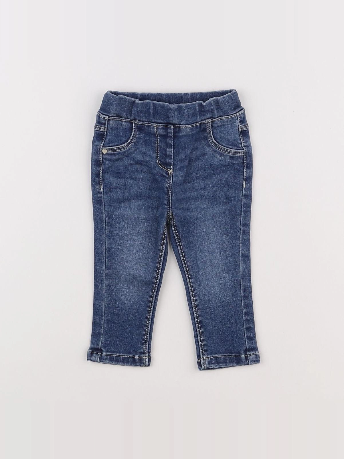 Tape à l'oeil - jegging bleu - 9 mois