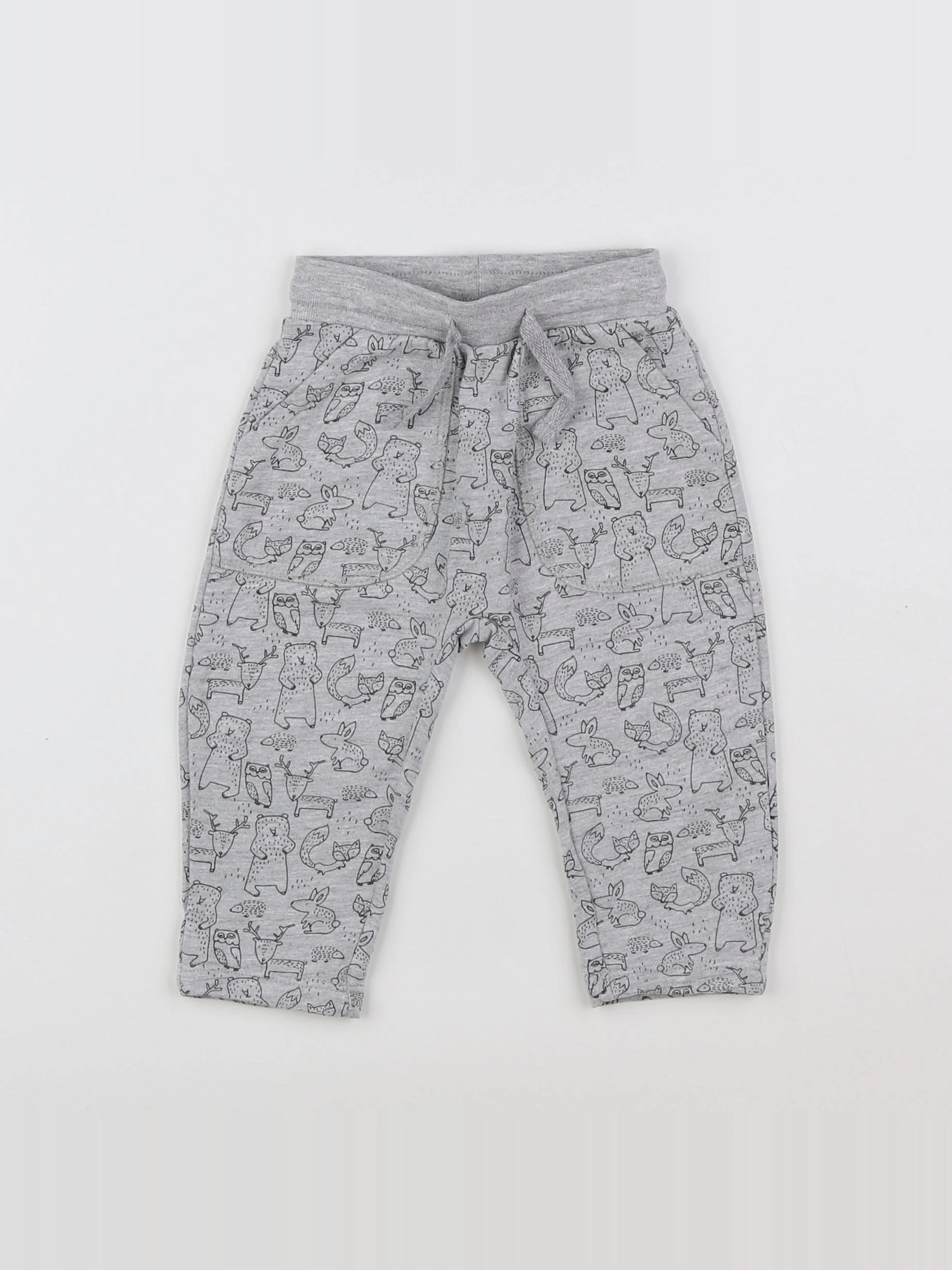 Vertbaudet - jogging gris - 3 mois