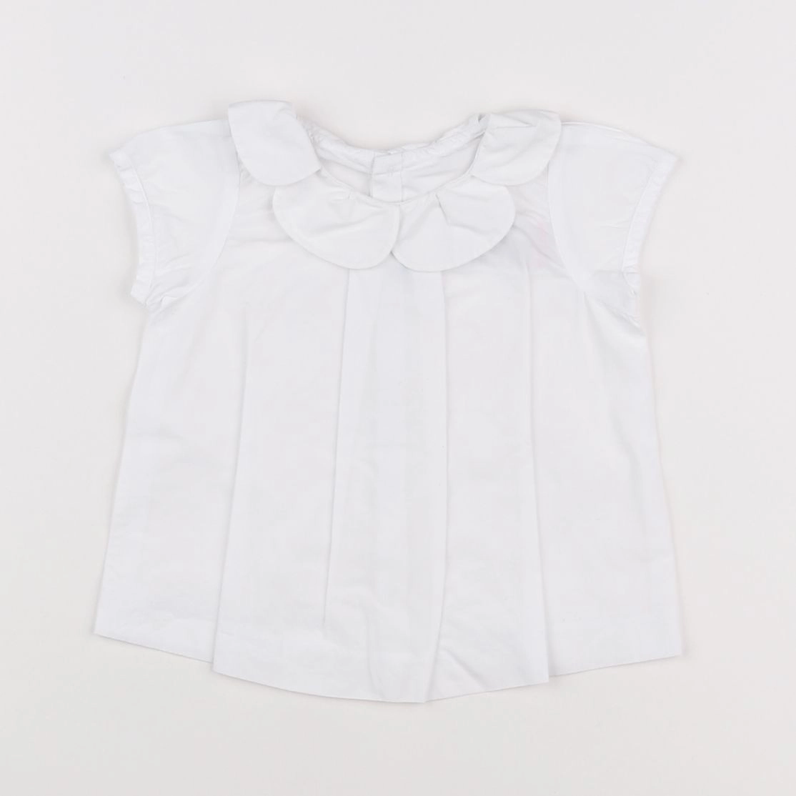 Jacadi - blouse blanc - 12 mois