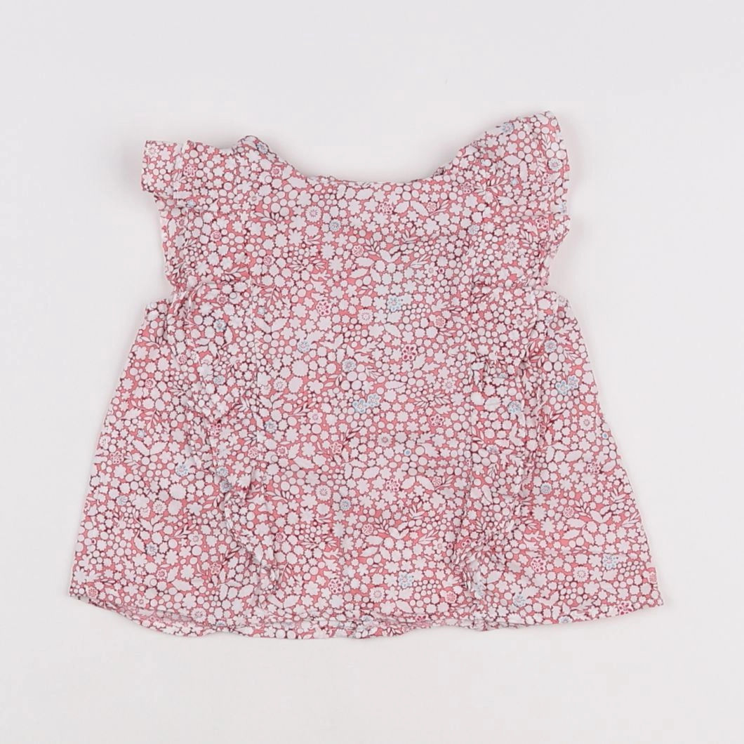Jacadi - blouse rose - 6 mois