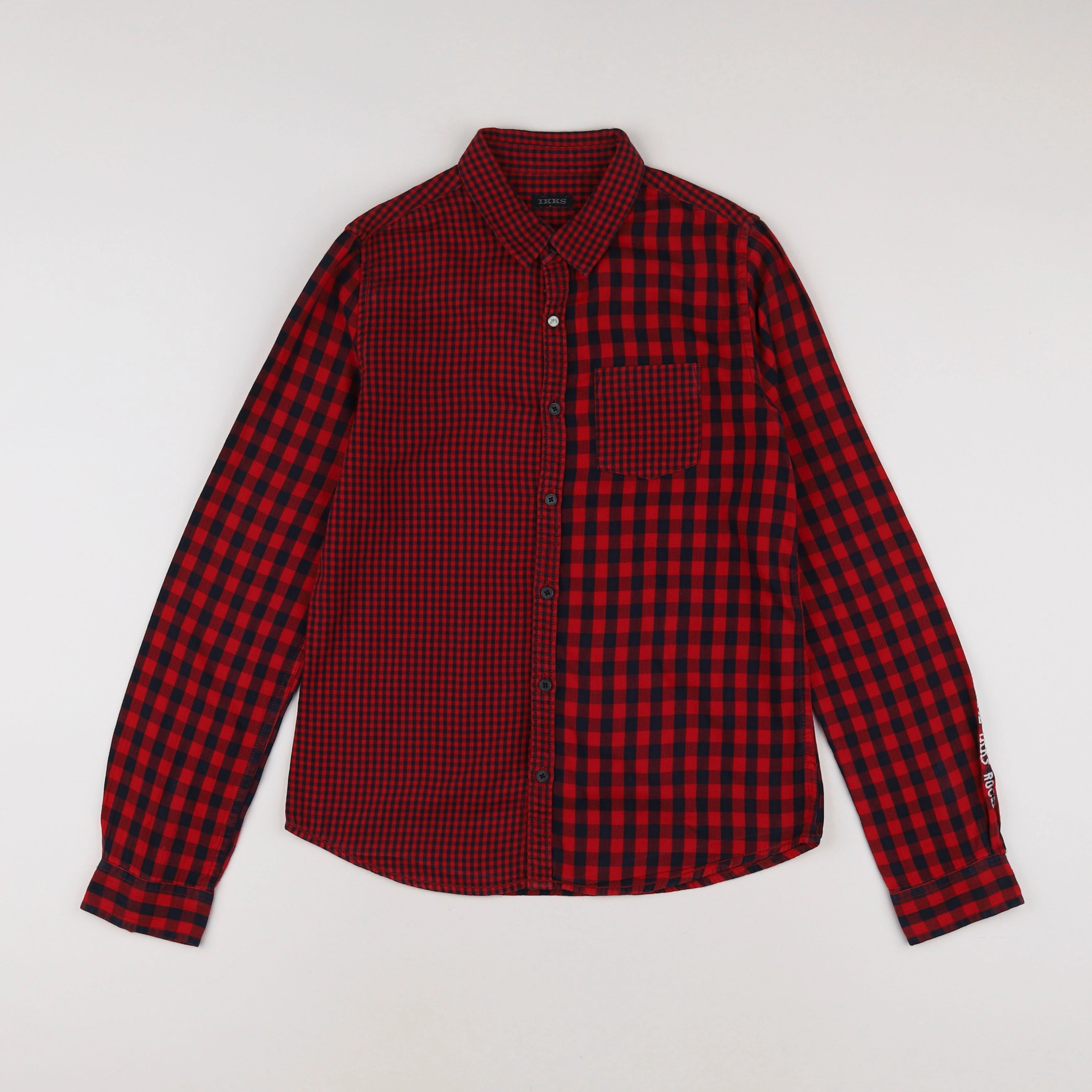 IKKS - chemise rouge - 12 ans