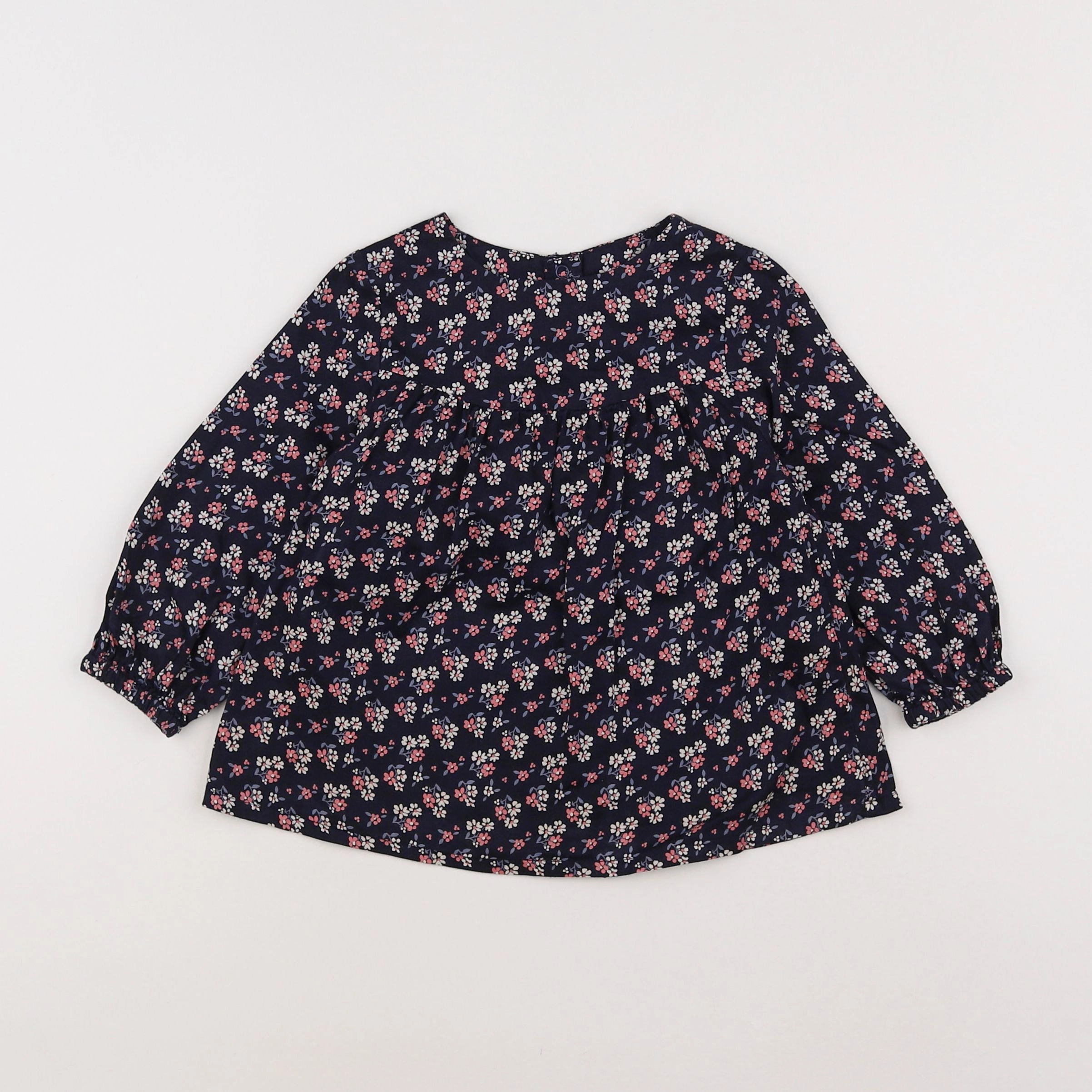Tape à l'oeil - blouse bleu - 18 mois