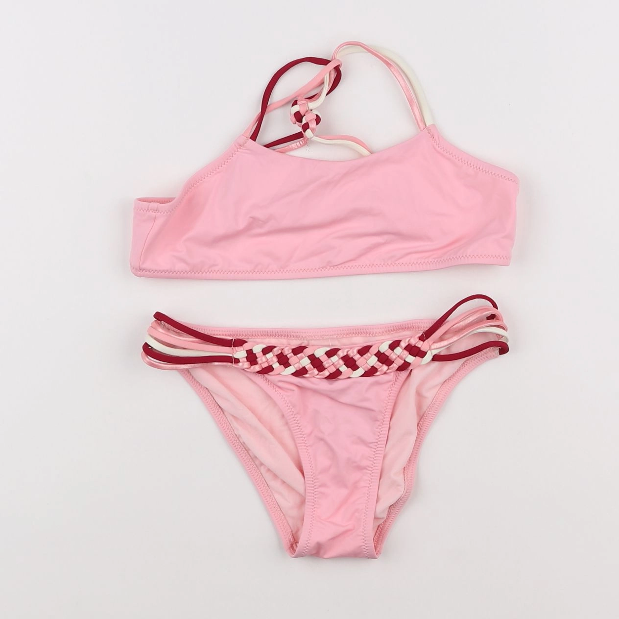 Kiwi - maillot de bain rose (état neuf) - 14 ans