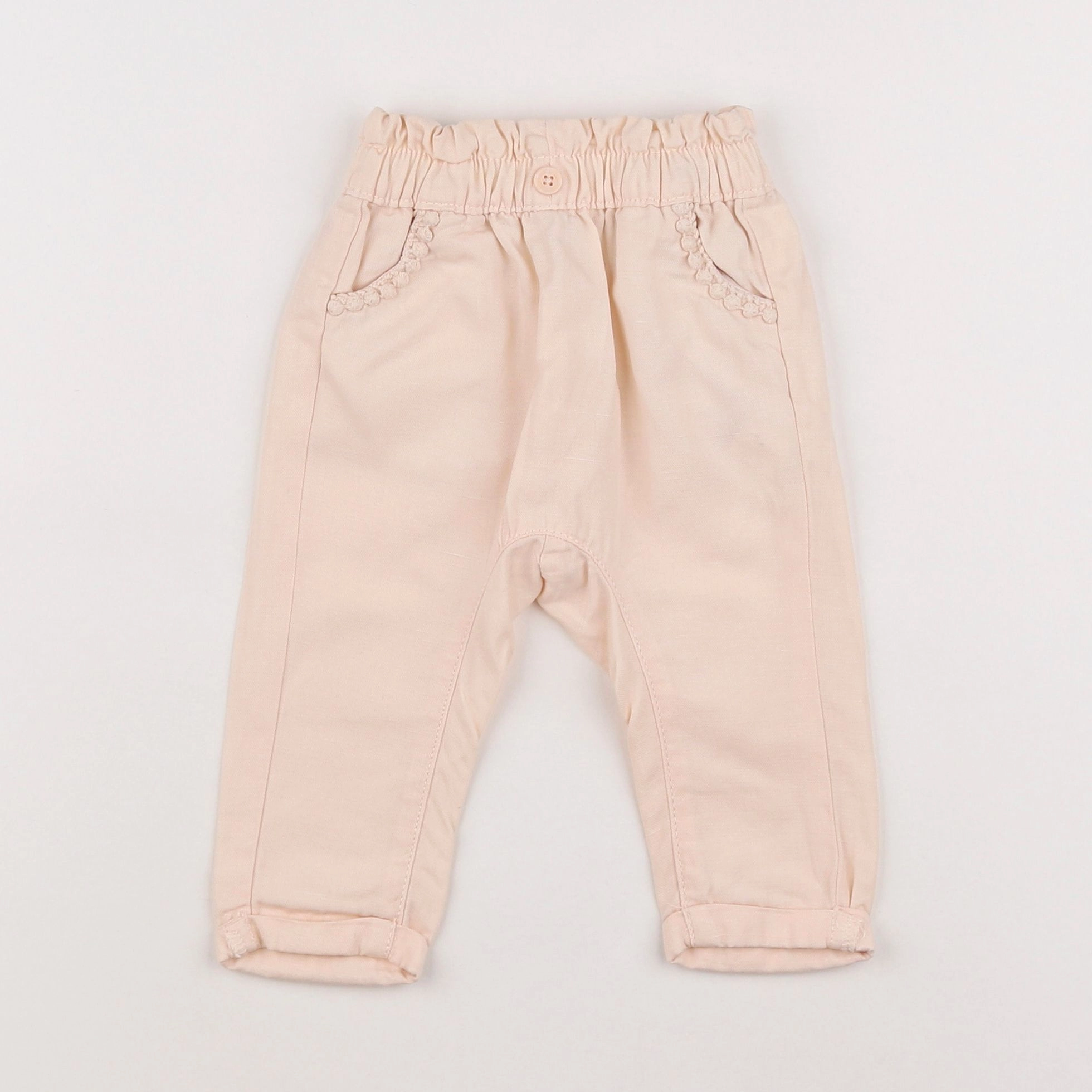 Tape à l'oeil - pantalon rose - 9 mois