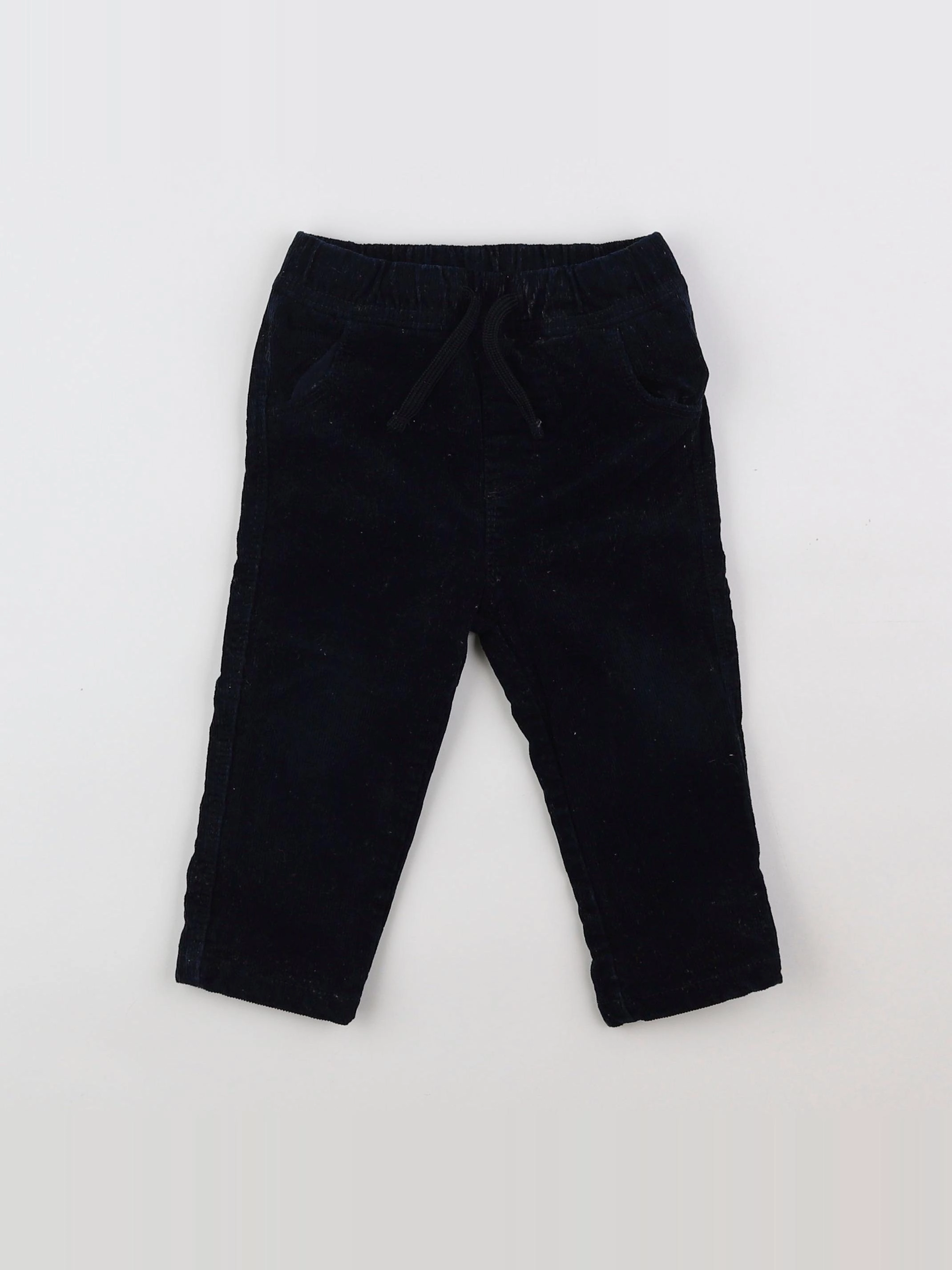 Mango - pantalon bleu - 9/12 mois