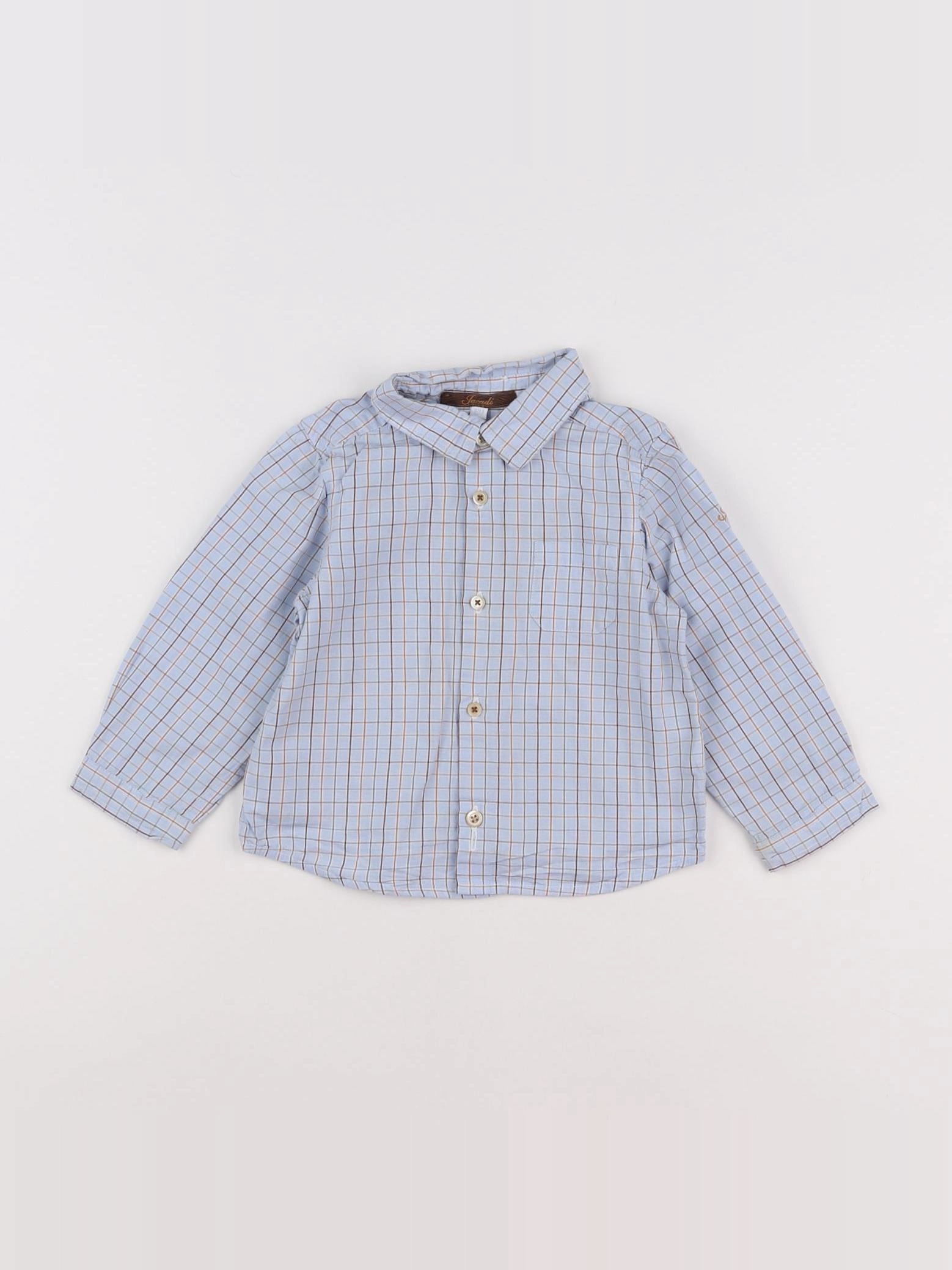 Jacadi - chemise bleu - 18 mois