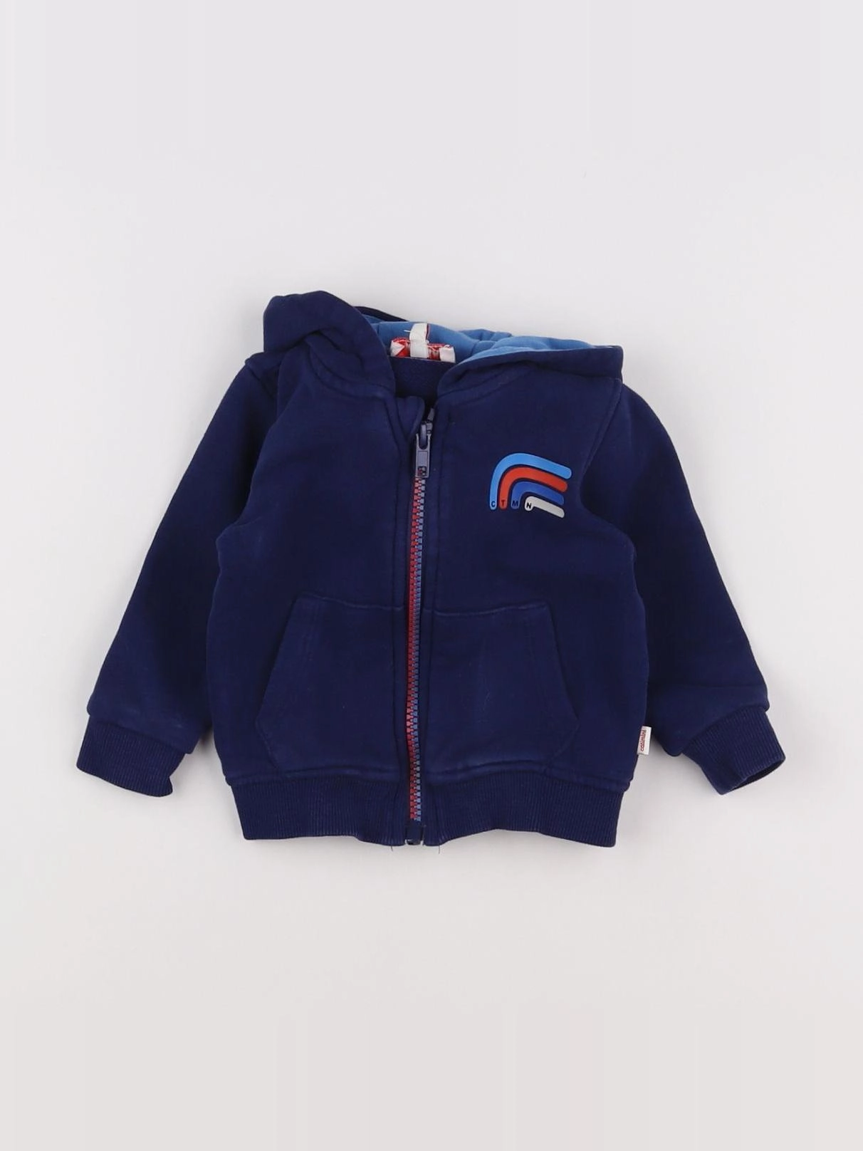 Catimini - sweat bleu - 6 mois