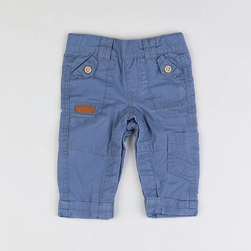 Tape à l'oeil - pantalon bleu - 3 mois