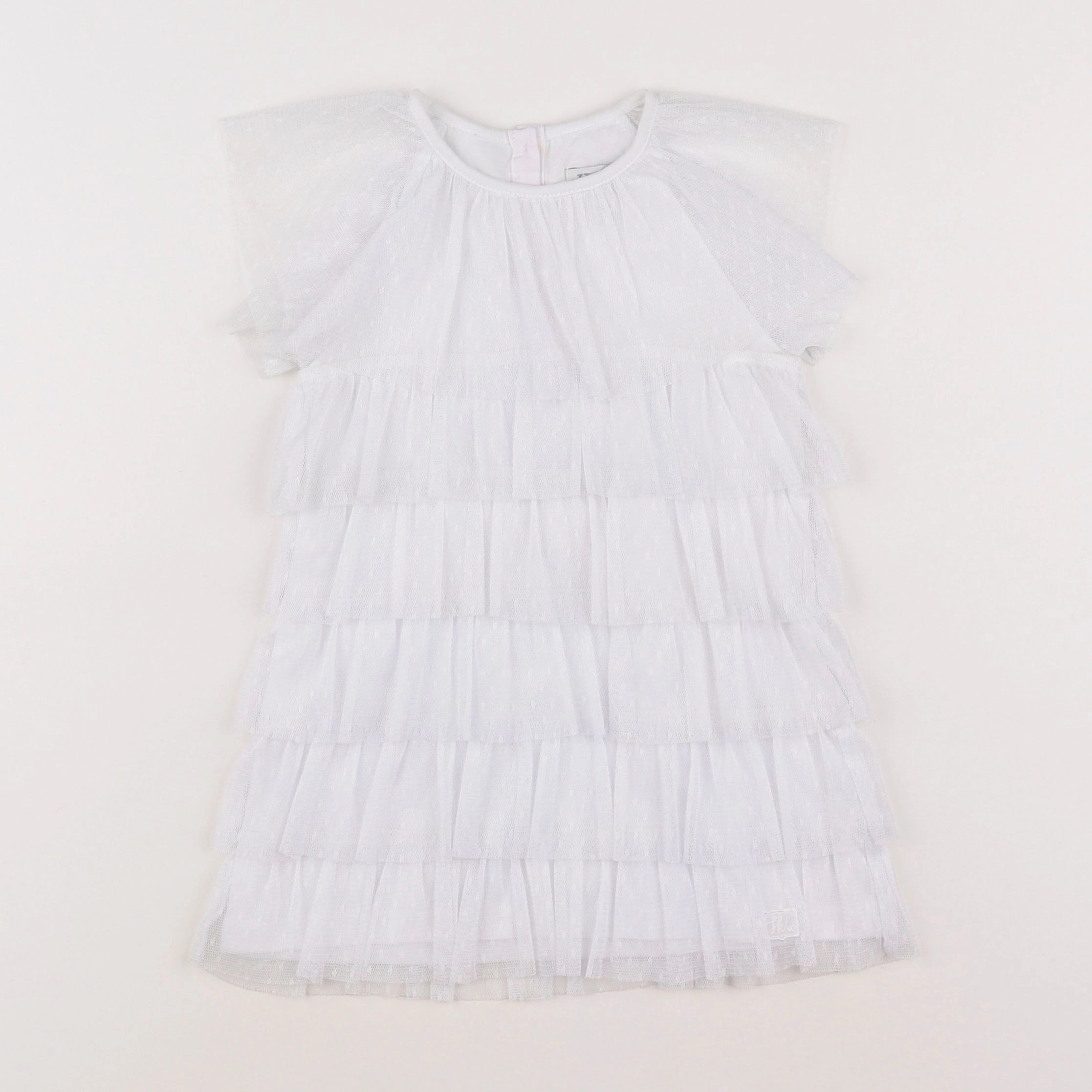 IKKS - robe blanc - 18 mois