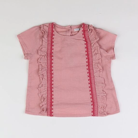 Boutchou - blouse rose - 18 mois