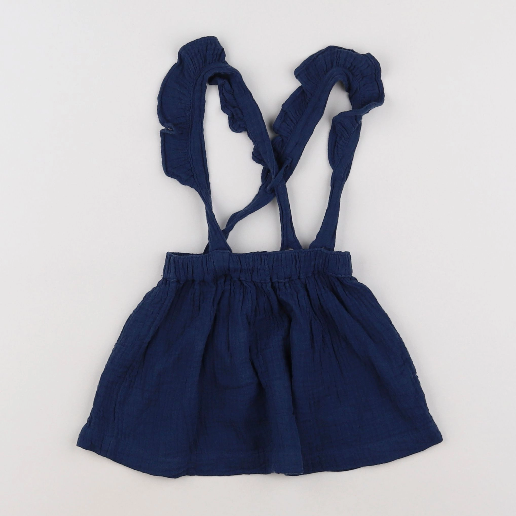 Vertbaudet - robe bleu - 12 mois