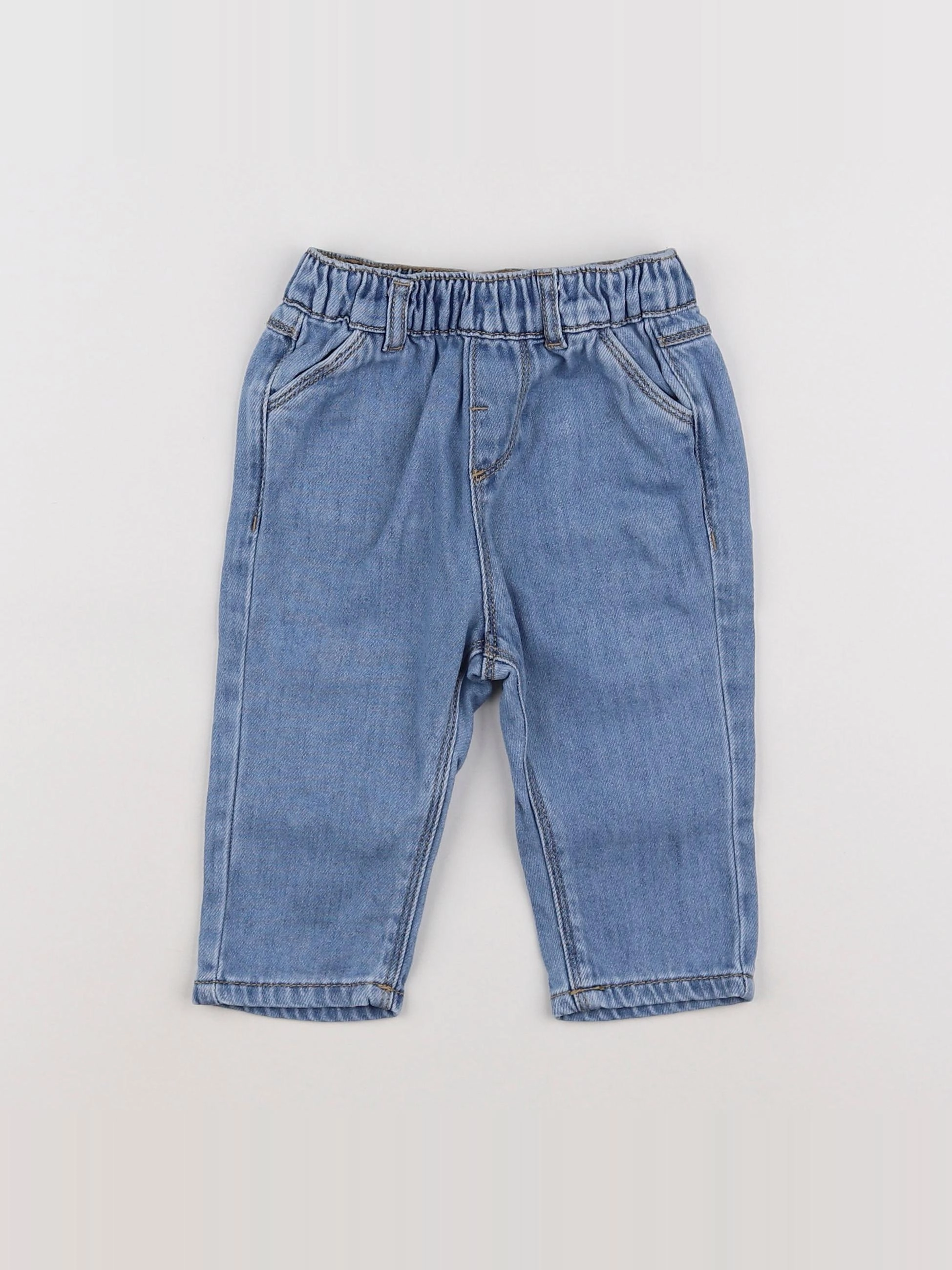 Tape à l'oeil - pantalon bleu - 6 mois