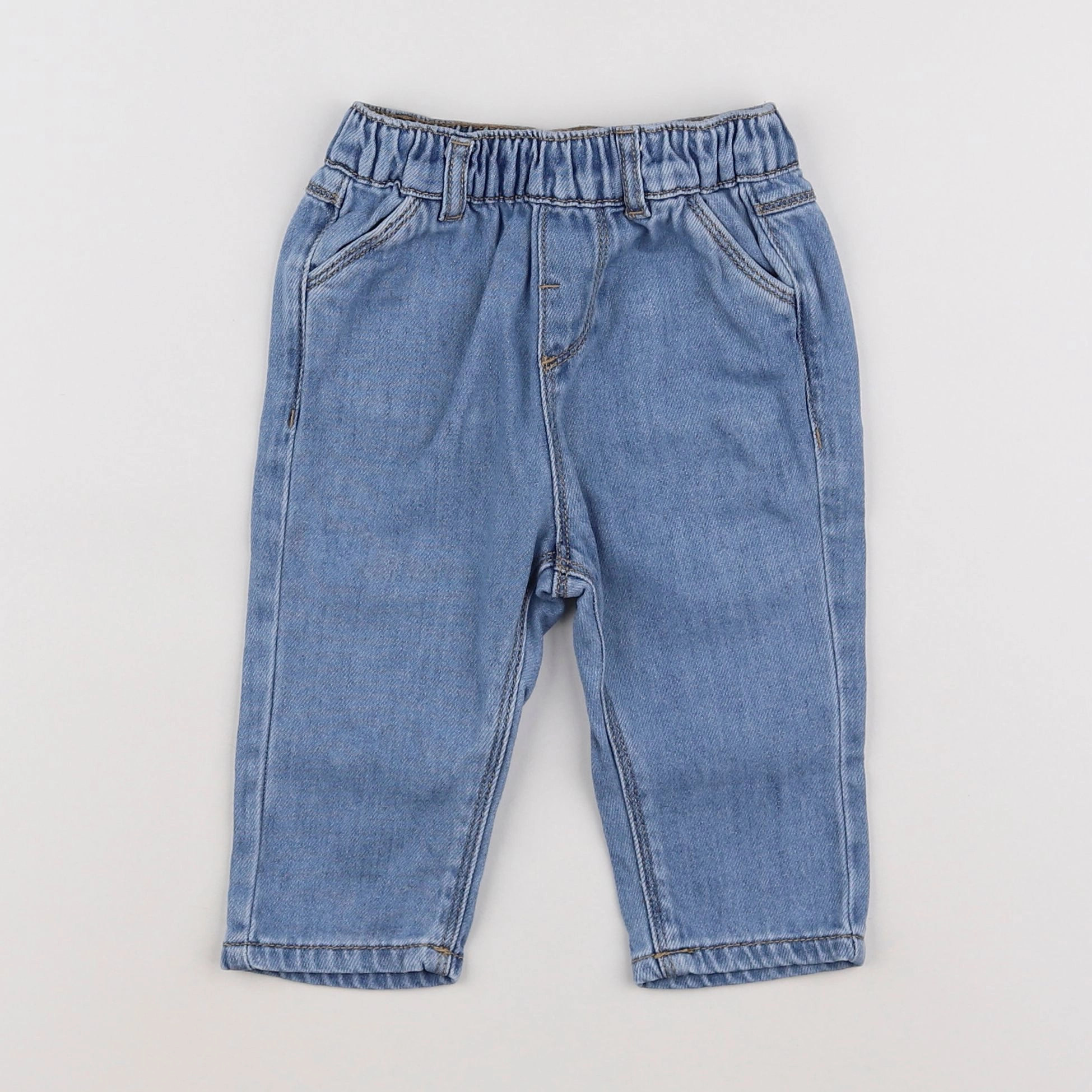 Tape à l'oeil - pantalon bleu - 6 mois