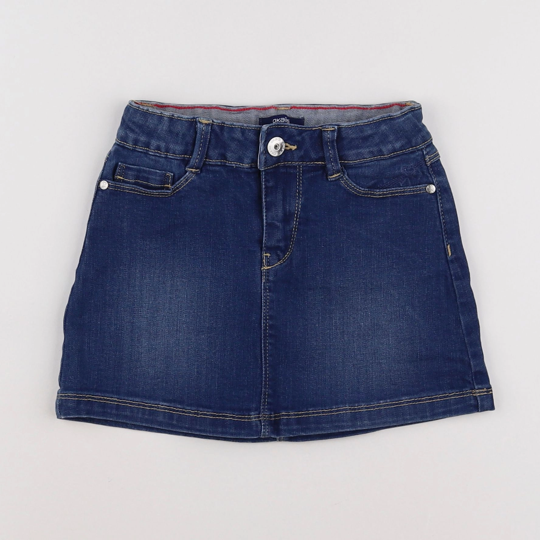Okaidi - jupe bleu - 4 ans