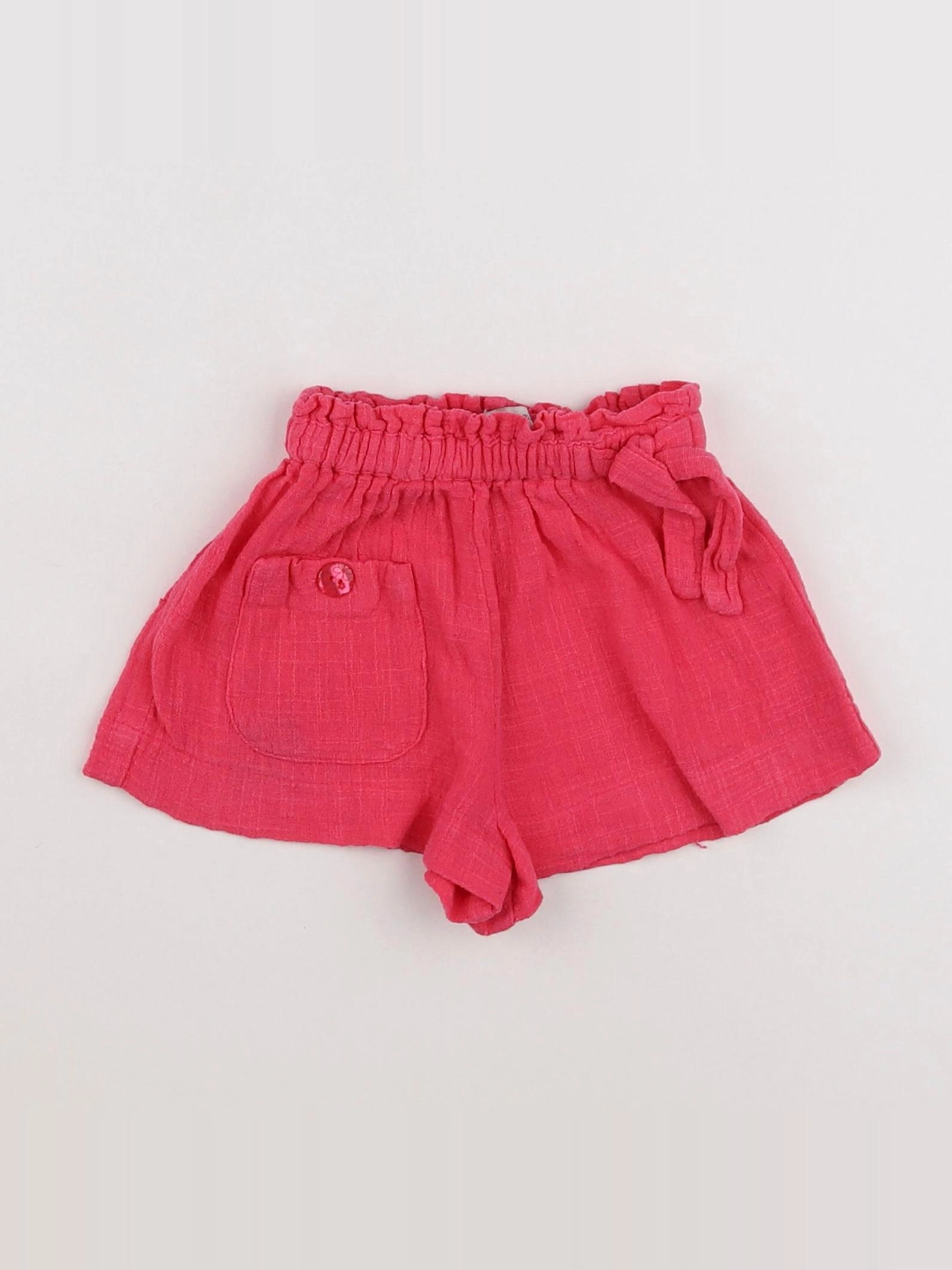 Zara - short rose - 9/12 mois
