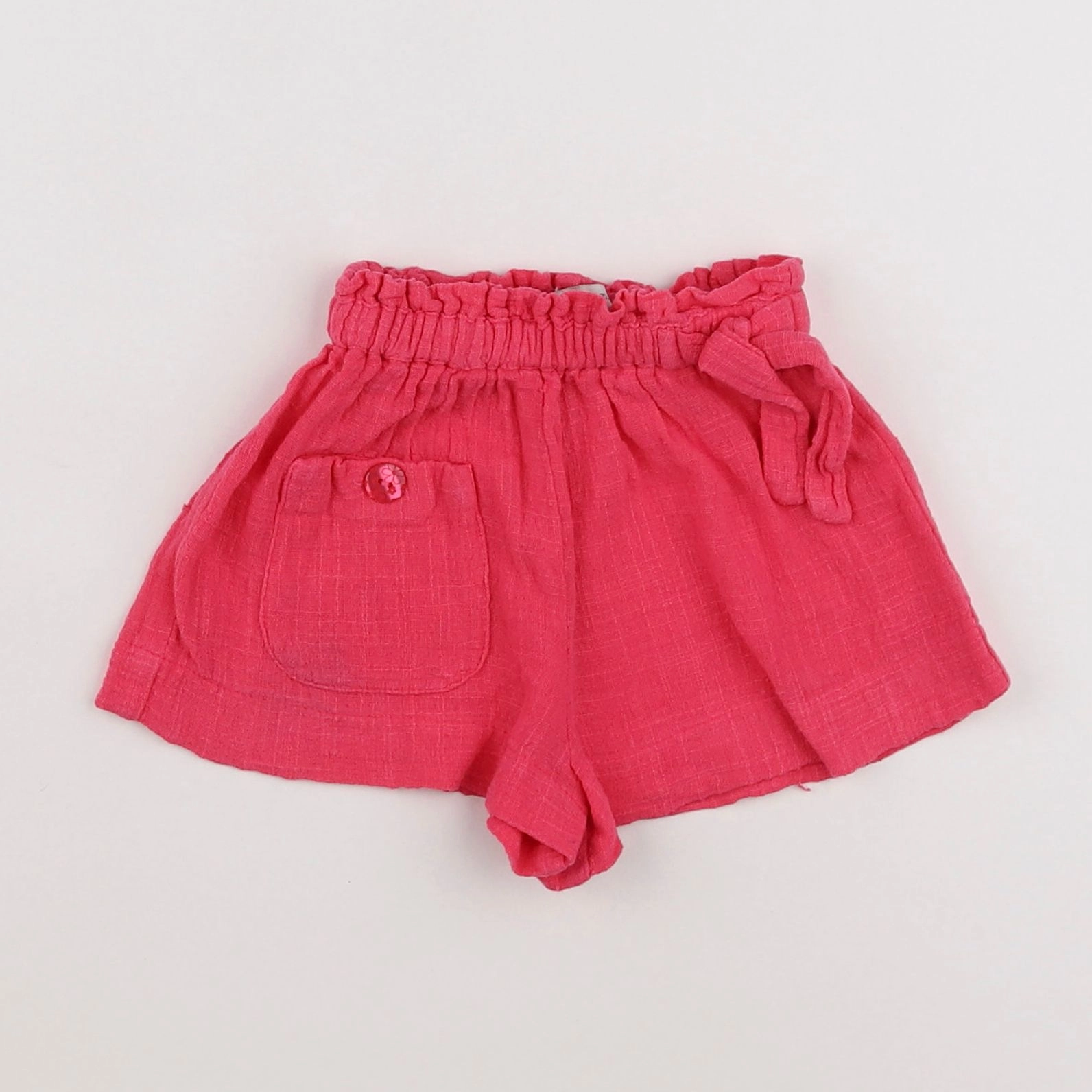 Zara - short rose - 9/12 mois