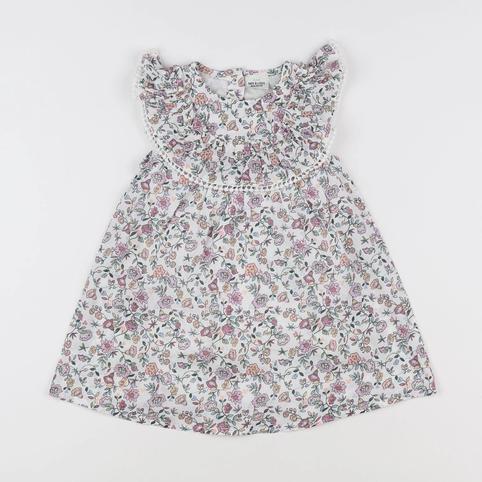 Tape à l'oeil - robe multicolore - 18 mois