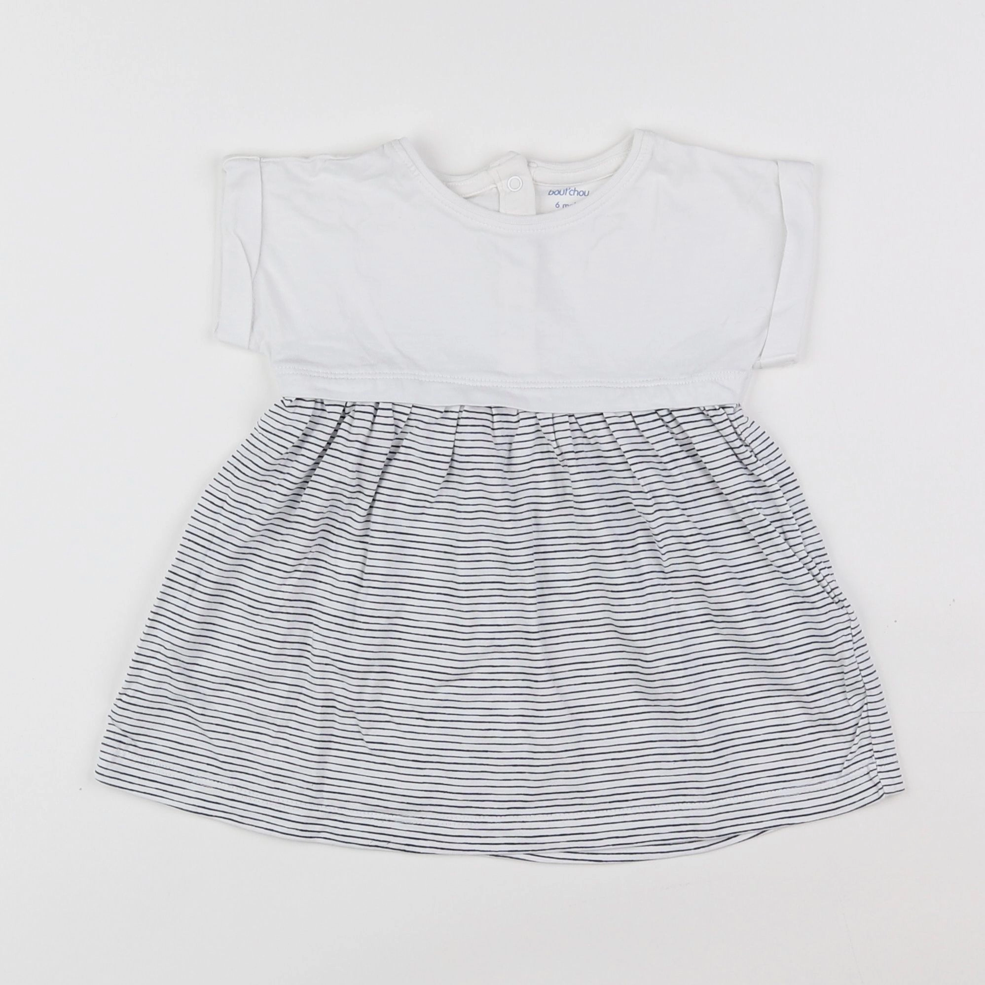 Boutchou - robe bleu - 6 mois