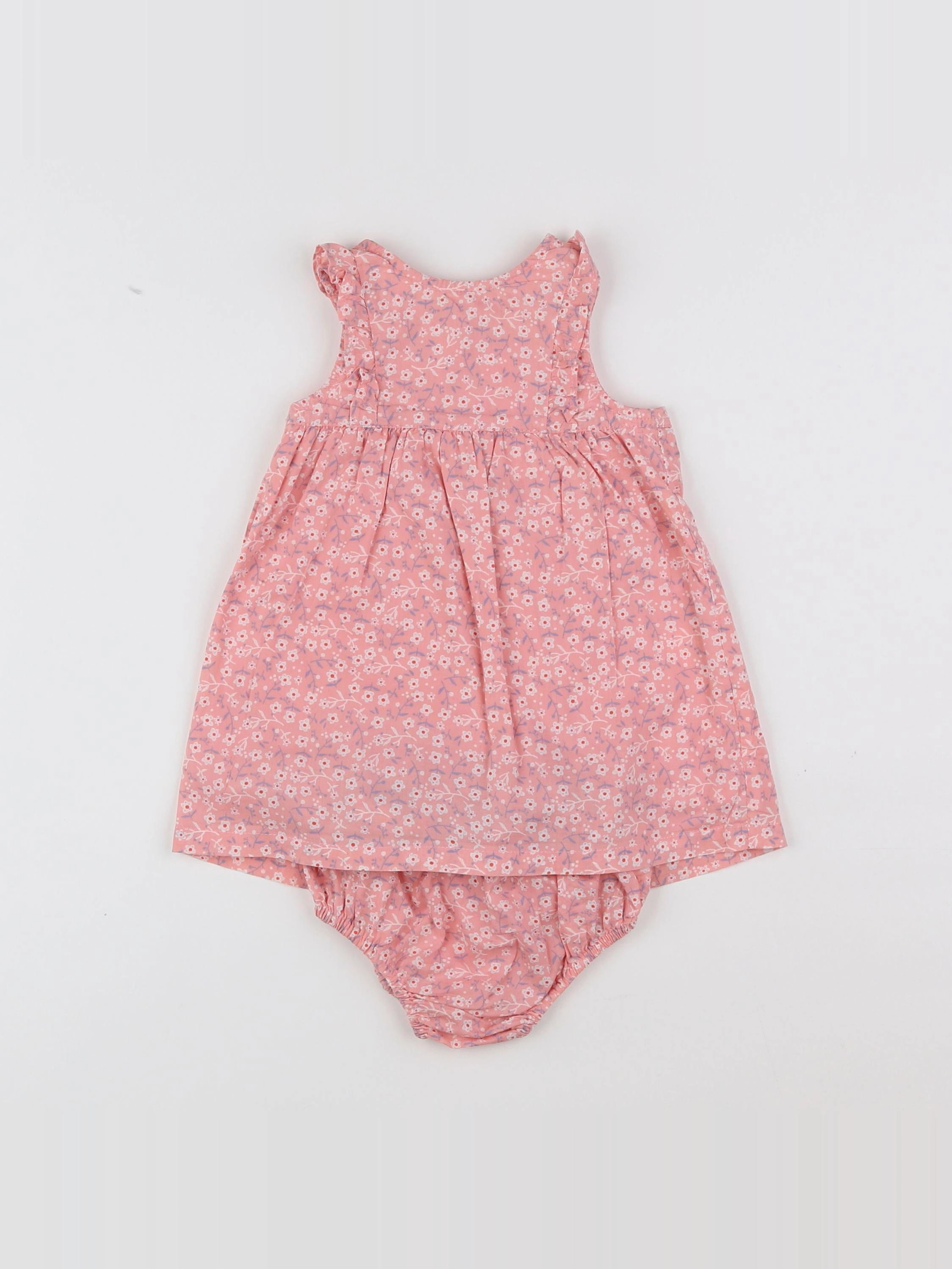 Cadet Rousselle - robe rose - 6 mois