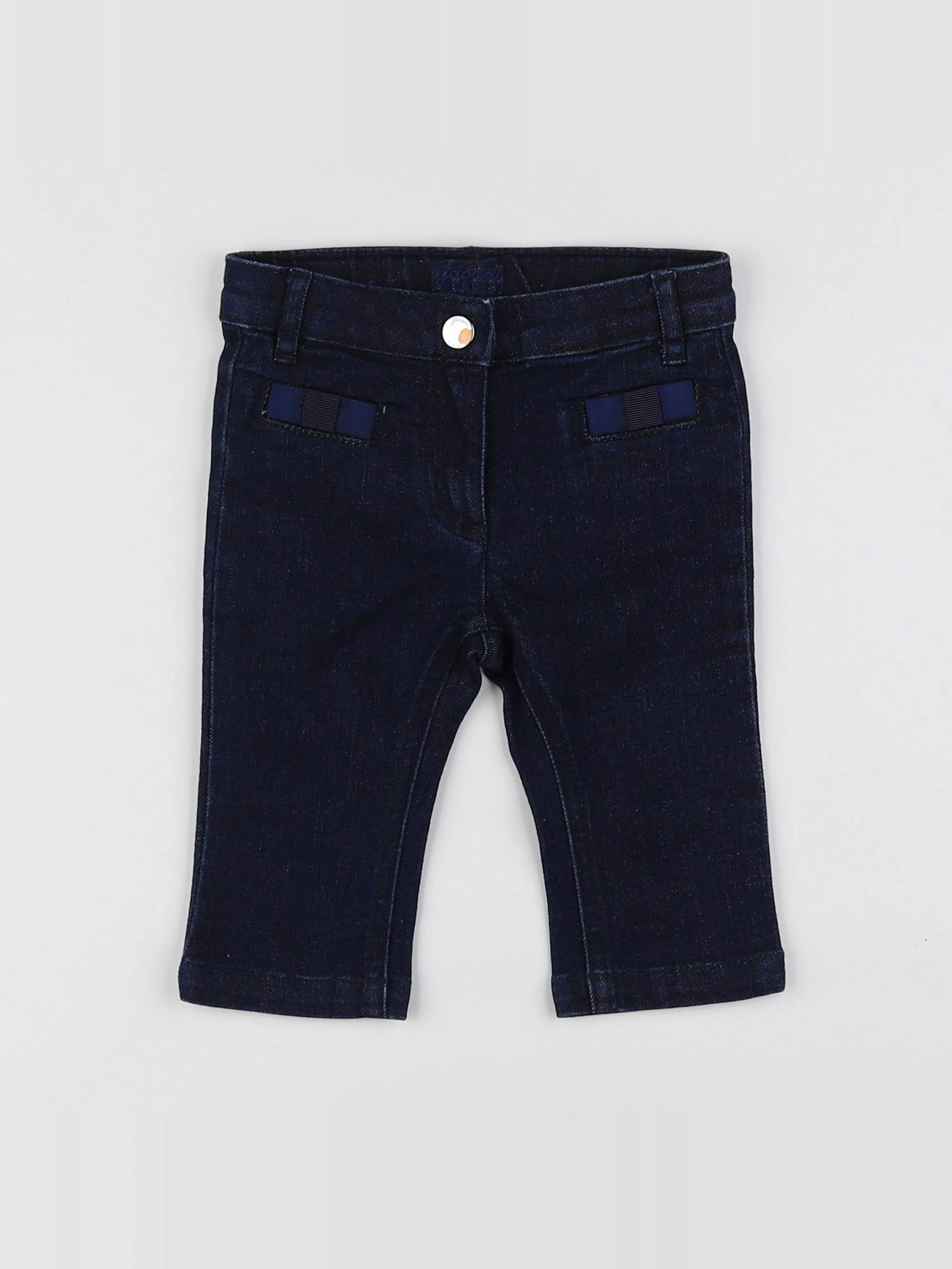 Jacadi - jean bleu - 6 mois