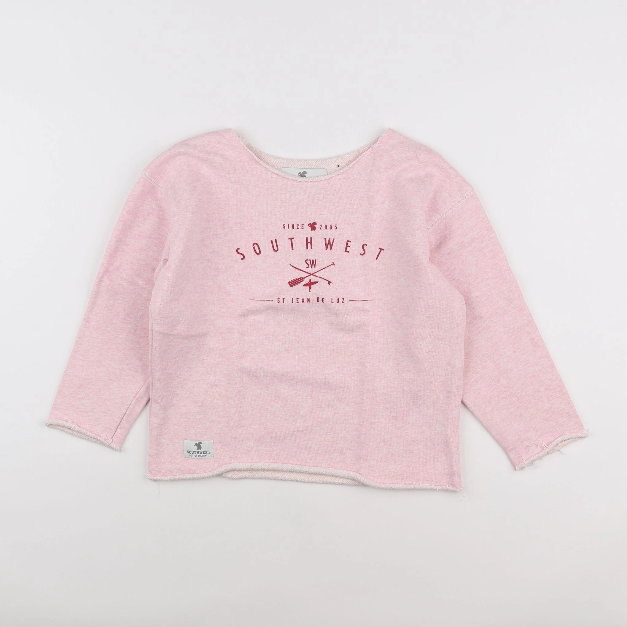 Southwest - sweat rose - 8 ans