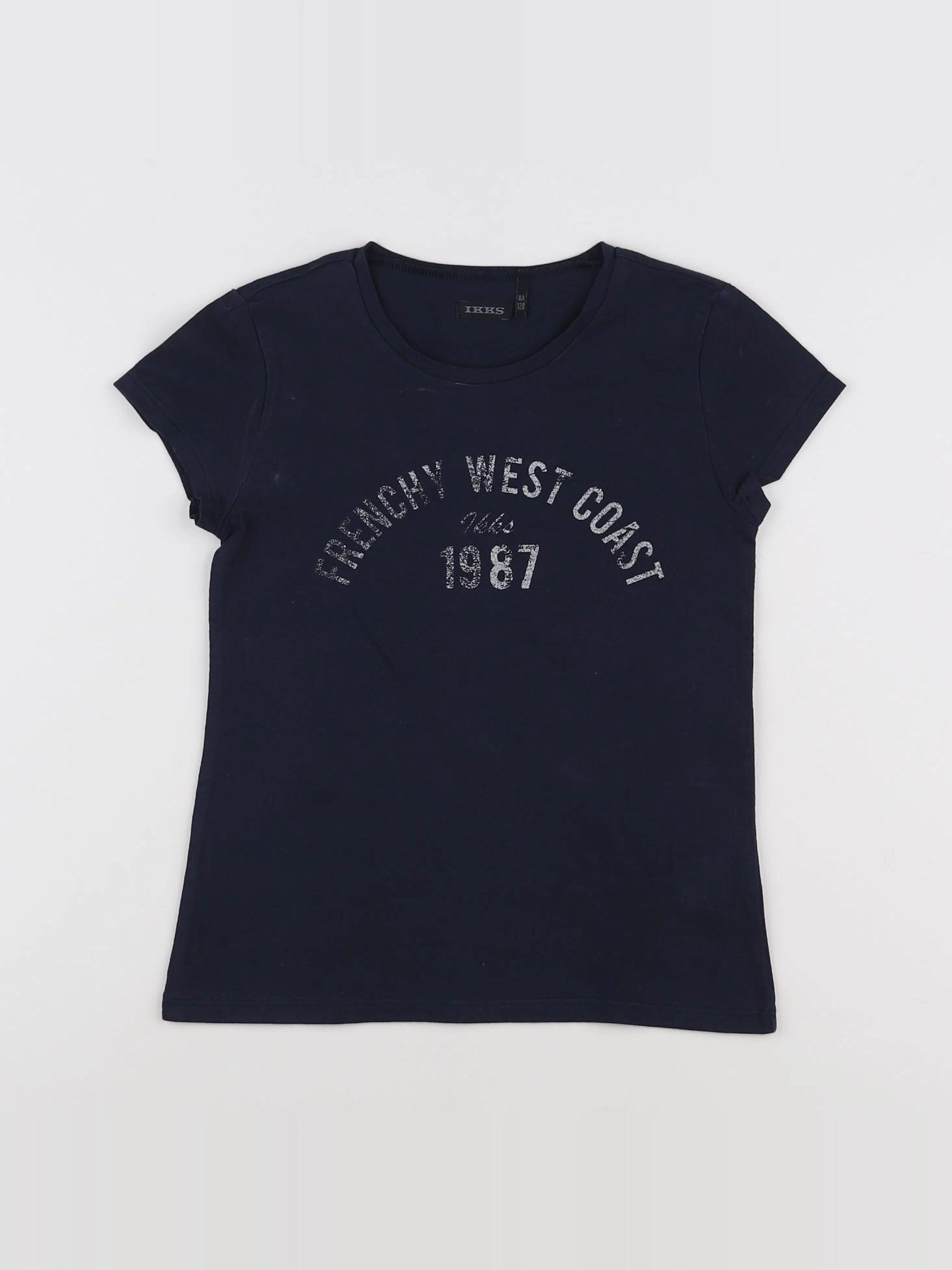IKKS - tee-shirt bleu - 8 ans