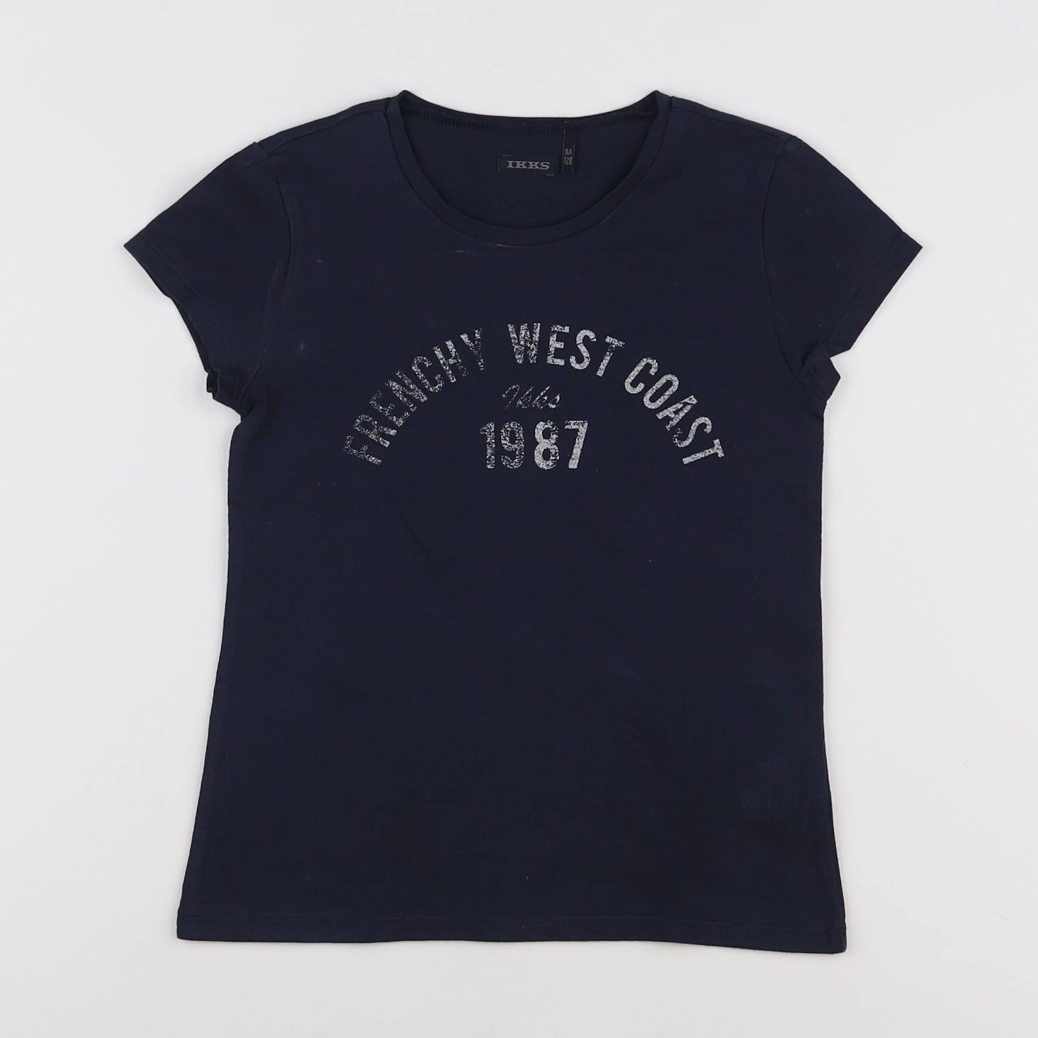 IKKS - tee-shirt bleu - 8 ans