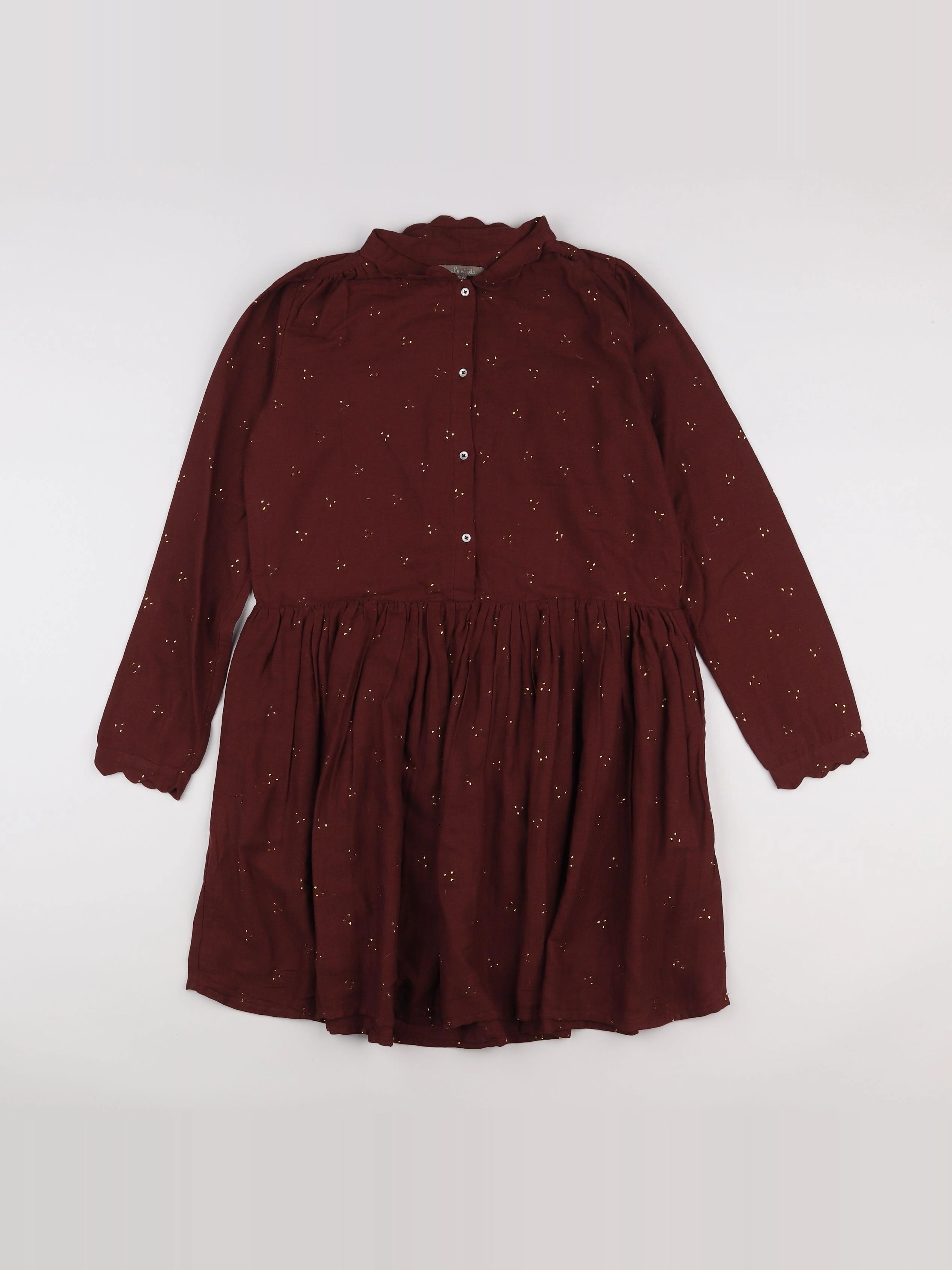 Emile et Ida - robe rouge - 12 ans