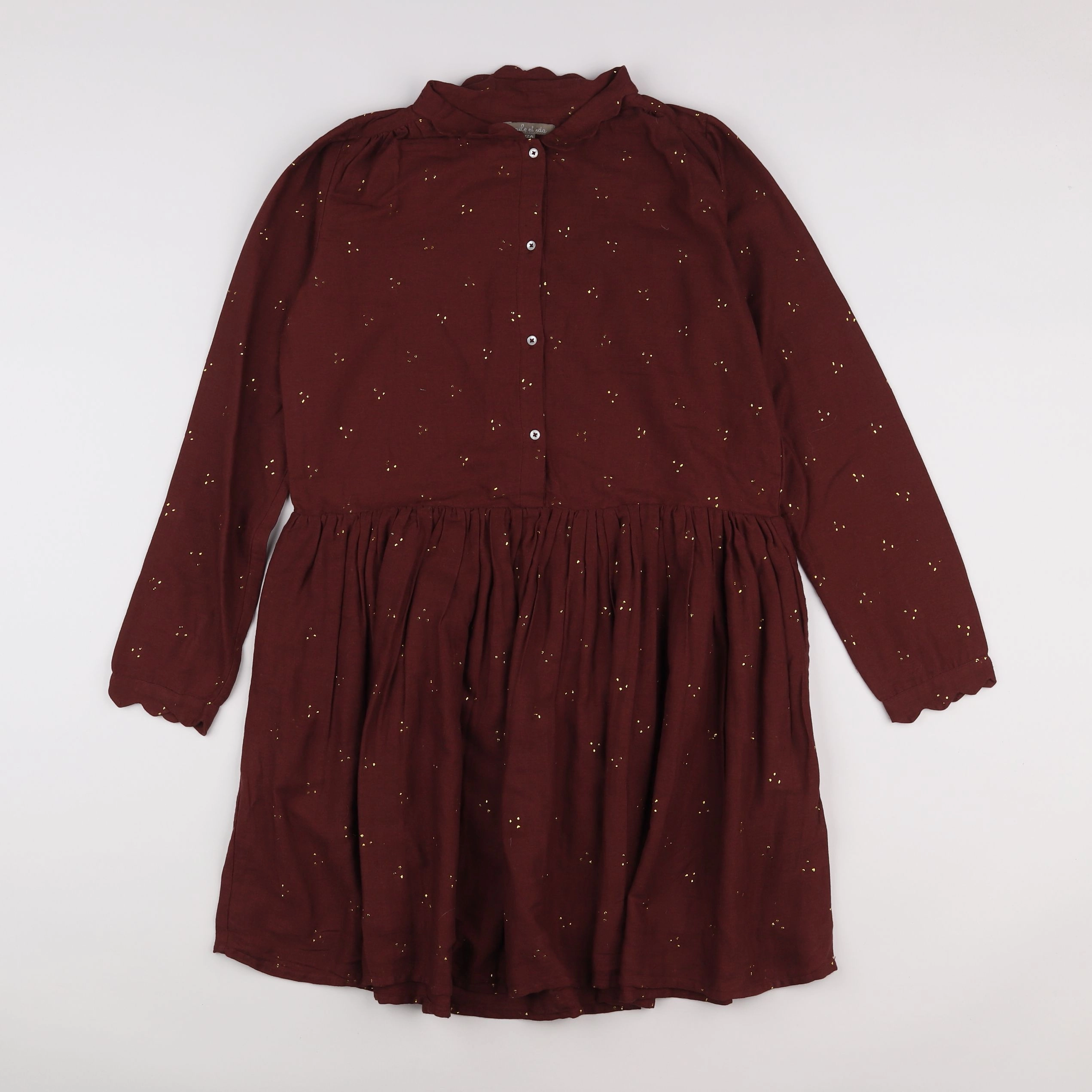 Emile et Ida - robe rouge - 12 ans