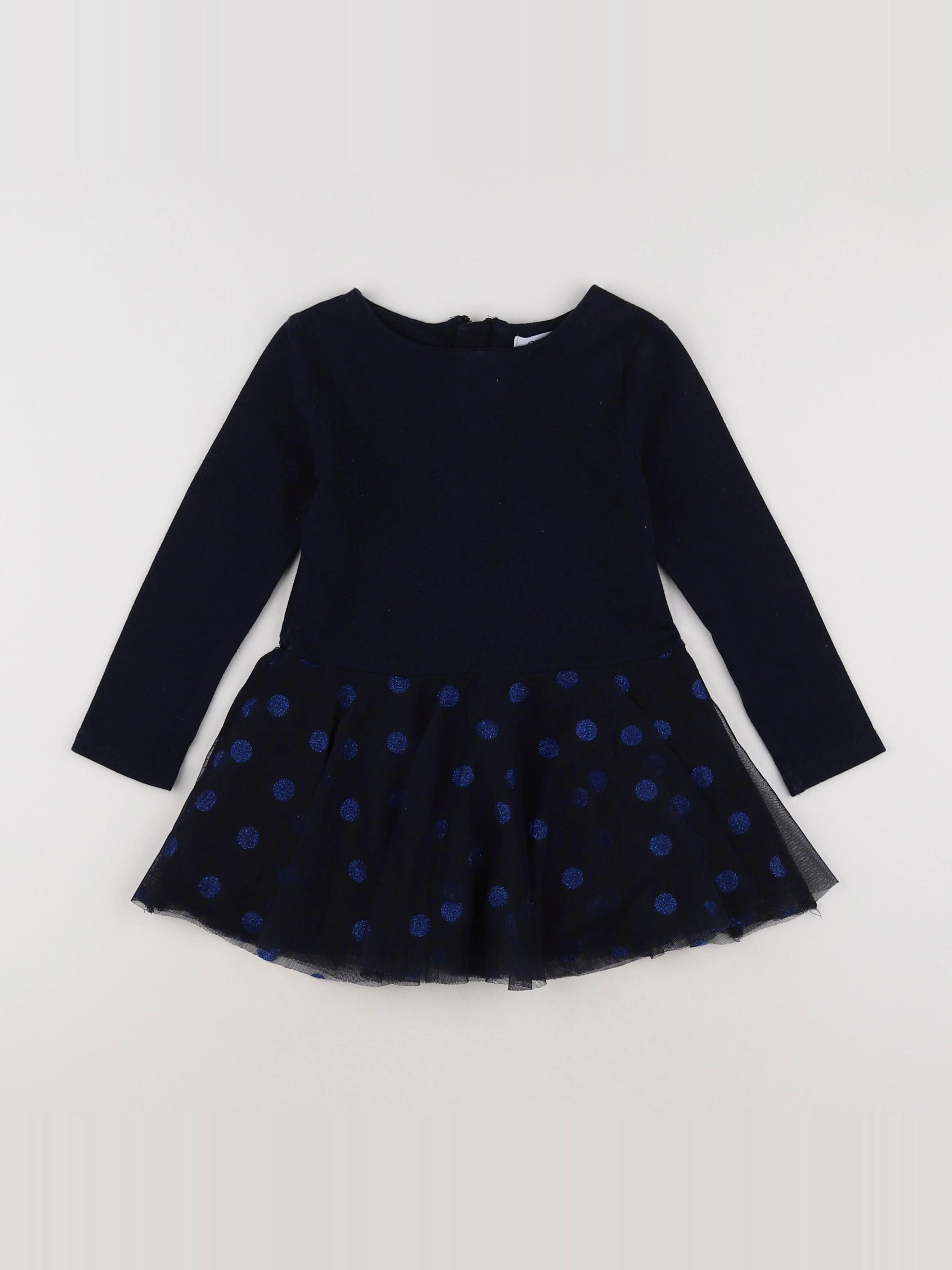 Okaidi - robe bleu - 18 mois