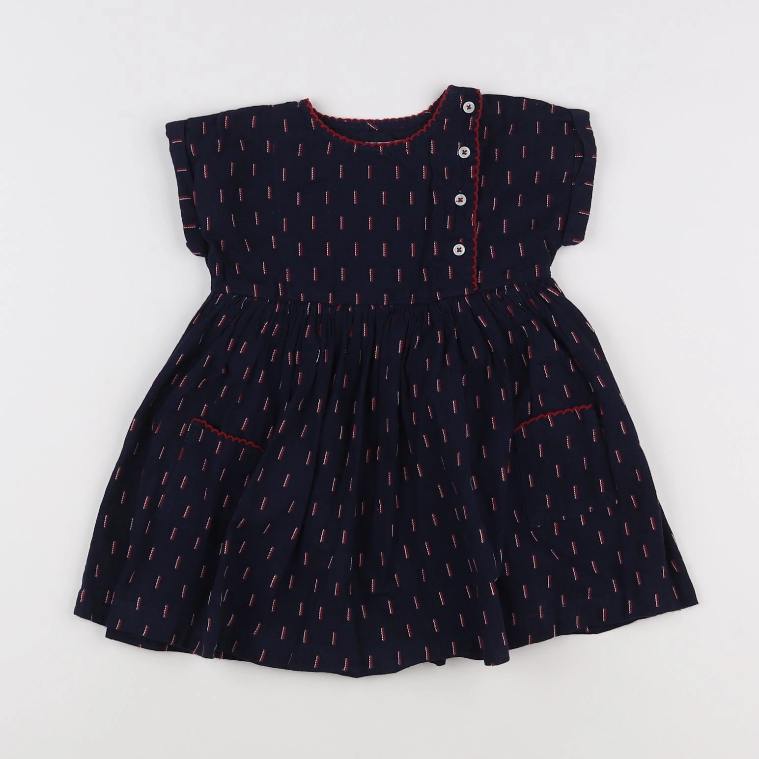 Boutchou - robe bleu - 18 mois