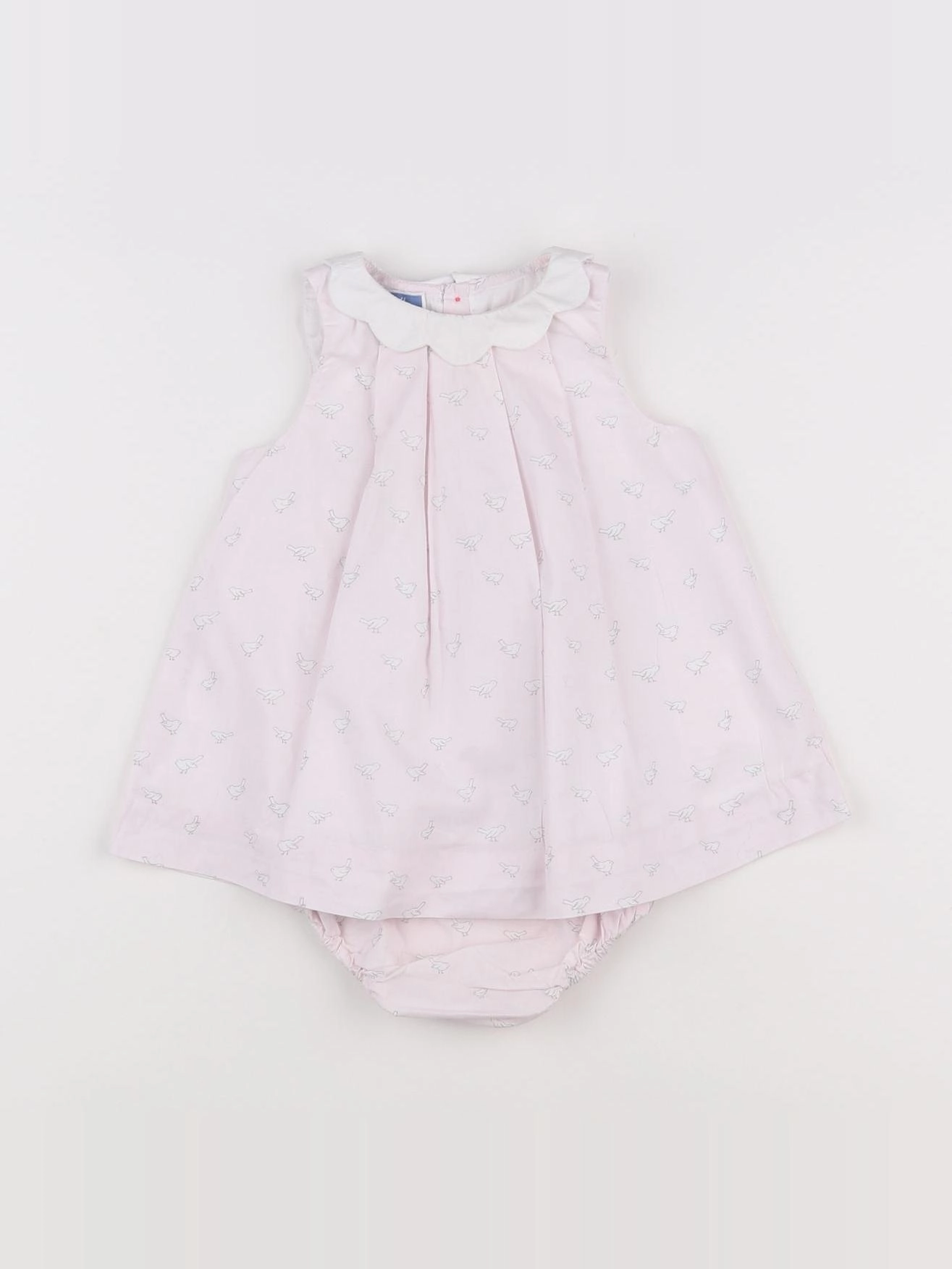 Jacadi - robe rose - 3 mois