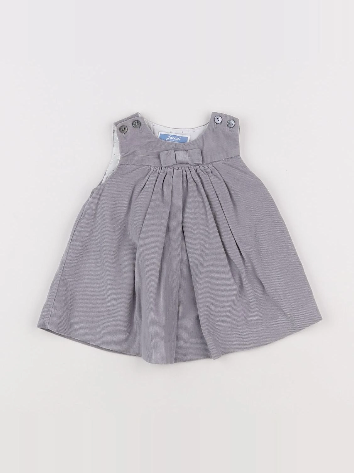 Jacadi - robe gris - 1 mois