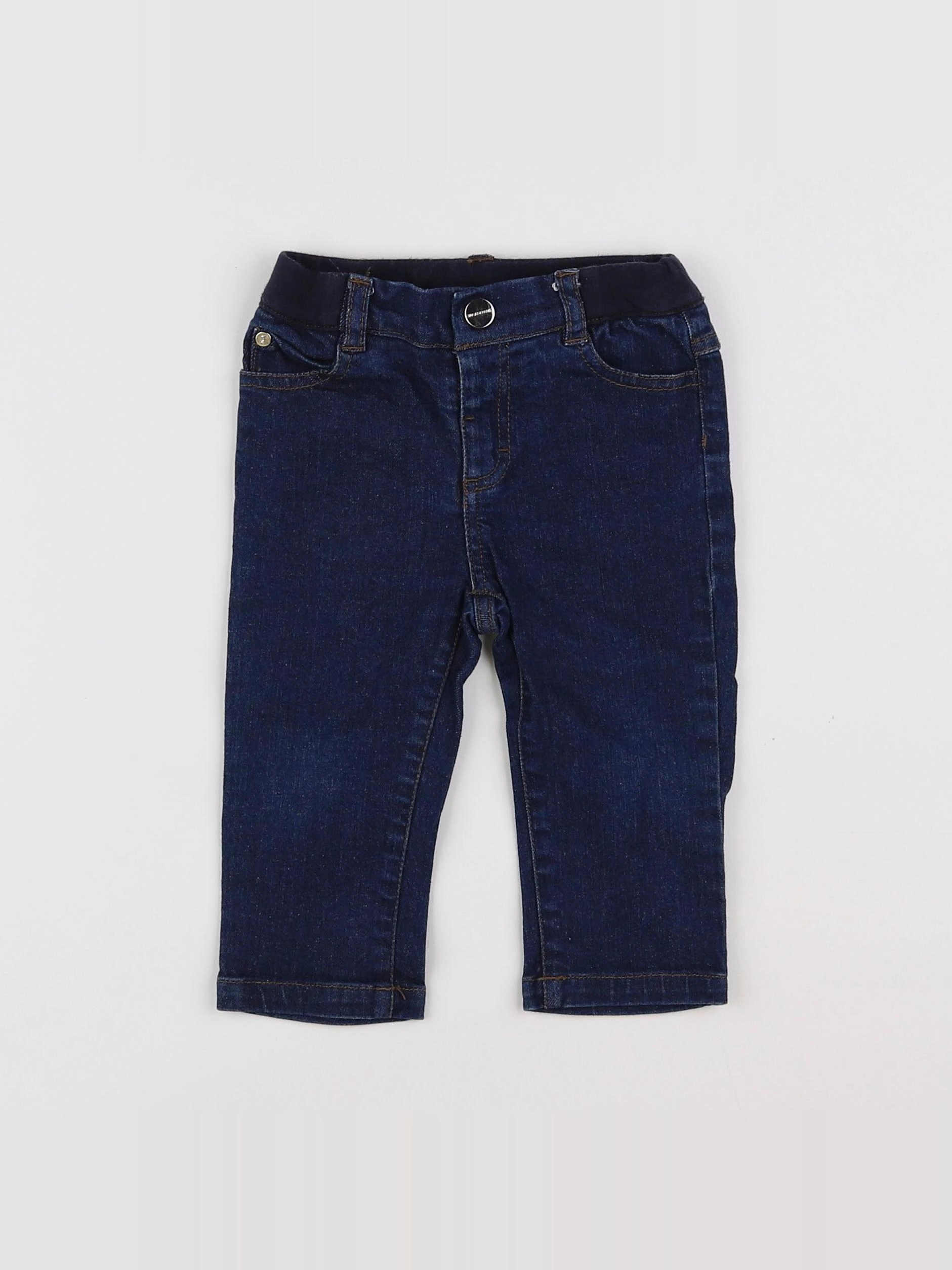 Jacadi - pantalon bleu - 12 mois