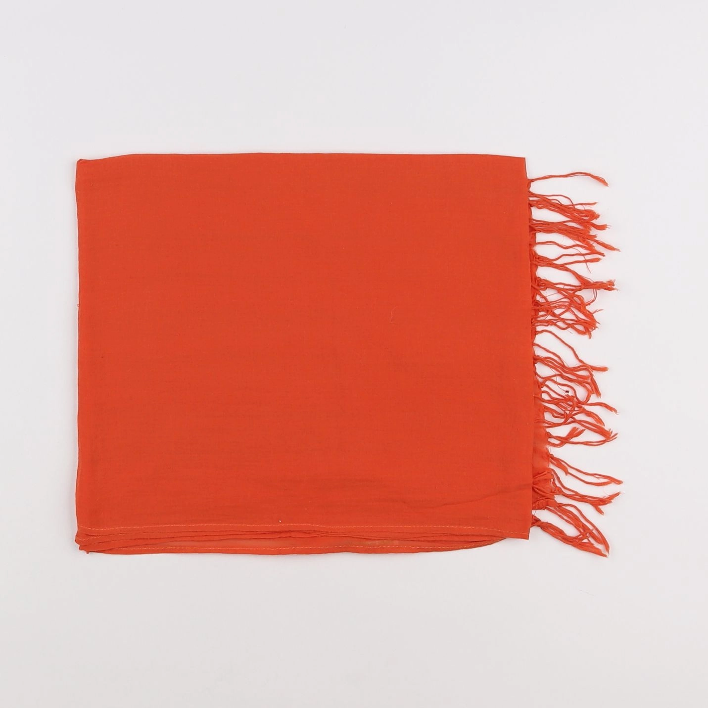 Vertbaudet - foulard orange - 8/10 ans