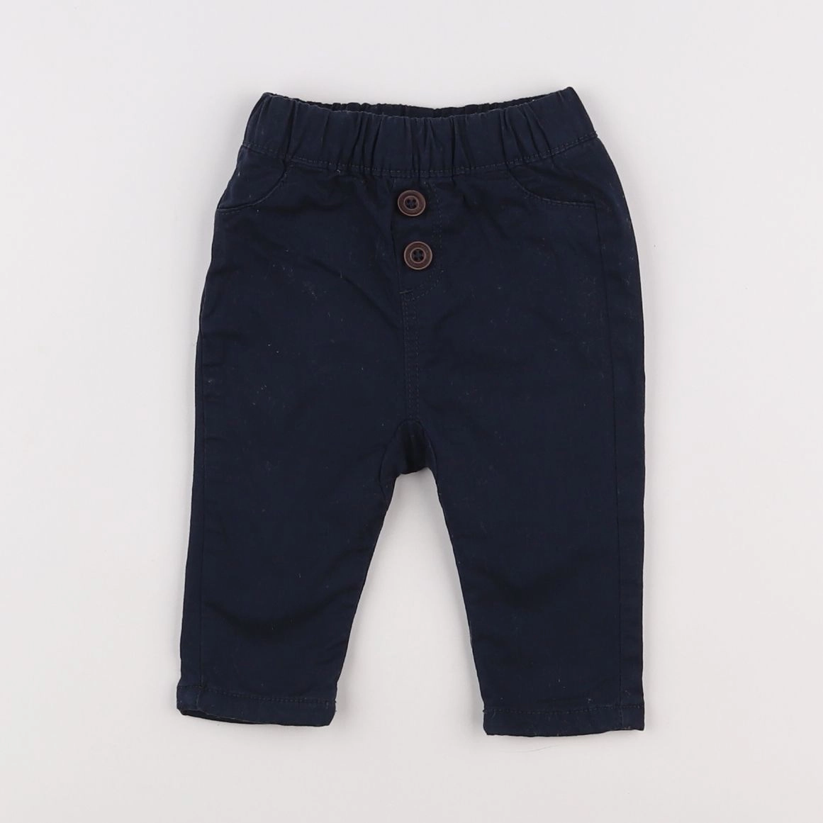 Tape à l'oeil - pantalon bleu - 3 mois